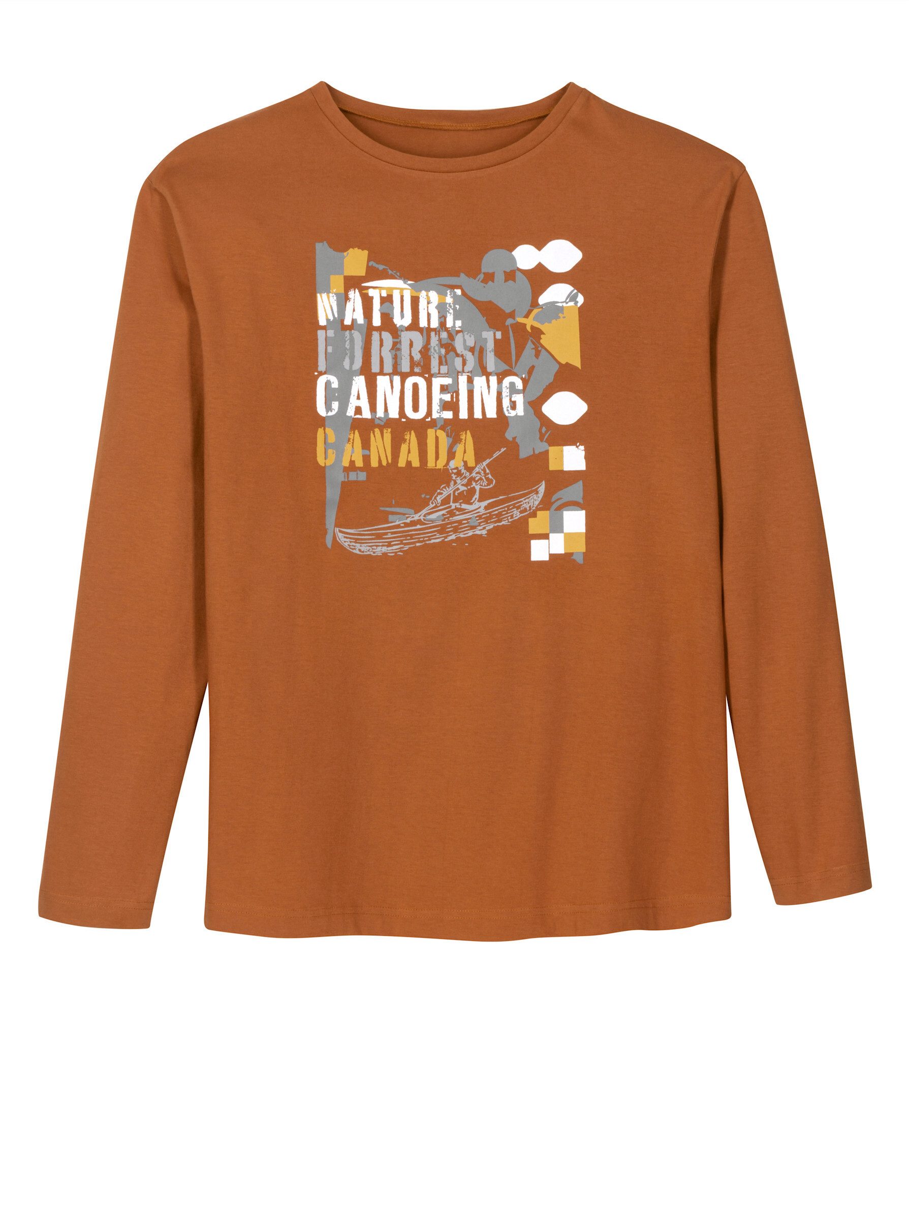 T-Shirt Langarm-Shirt Langarm
