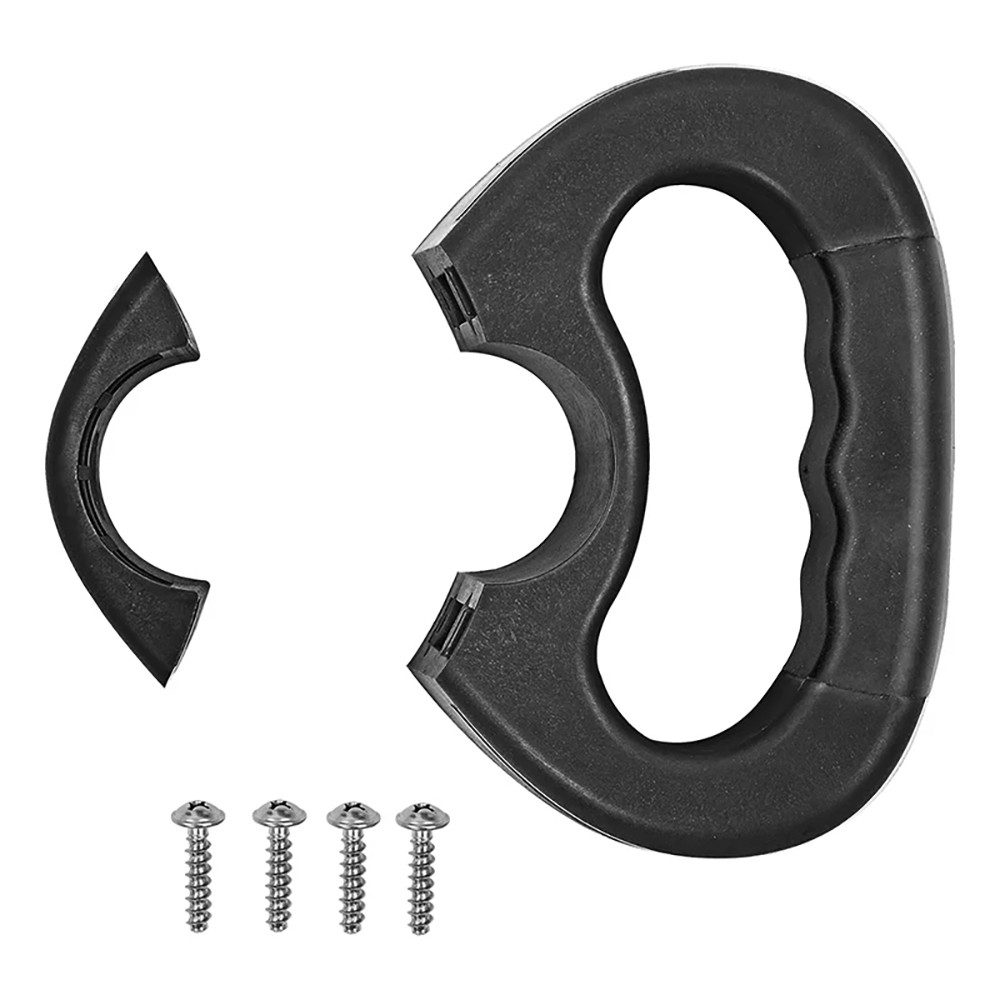 Moritz Anhänger-Stützrad 341501HGBK Rangiergriff für Stützrad schwarz 48mm