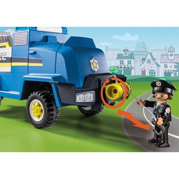 Playmobil® Konstruktionsspielsteine DUCK ON CALL Polizei Einsatzfahrzeug