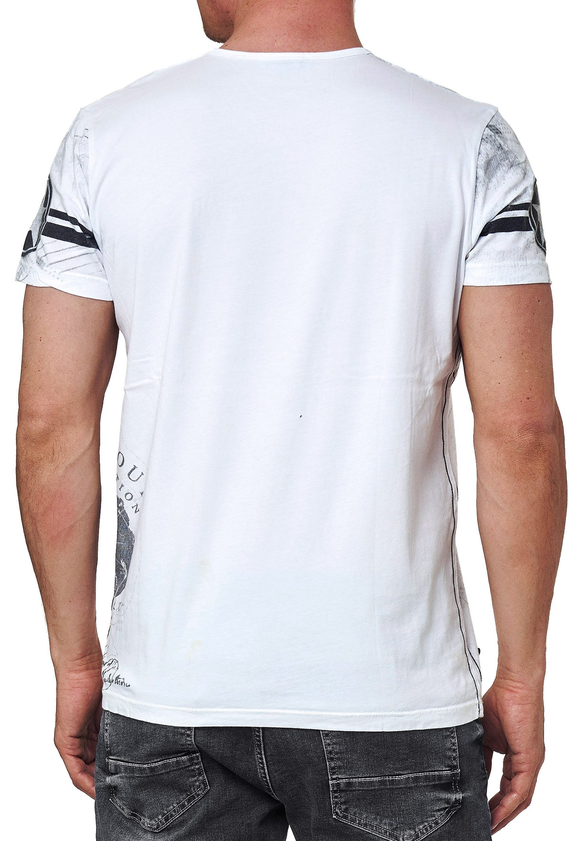 R-NEAL T-Shirt T-Shirt Regular Original College günstig online kaufen
