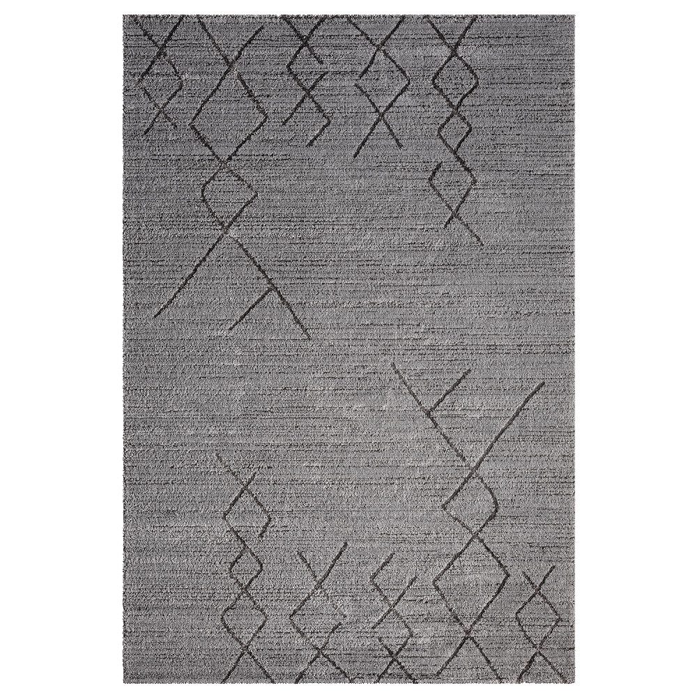 Vimoda Teppich Boho und skandinavischen Stil, Creme & Grau, Rechteckig, Höh günstig online kaufen