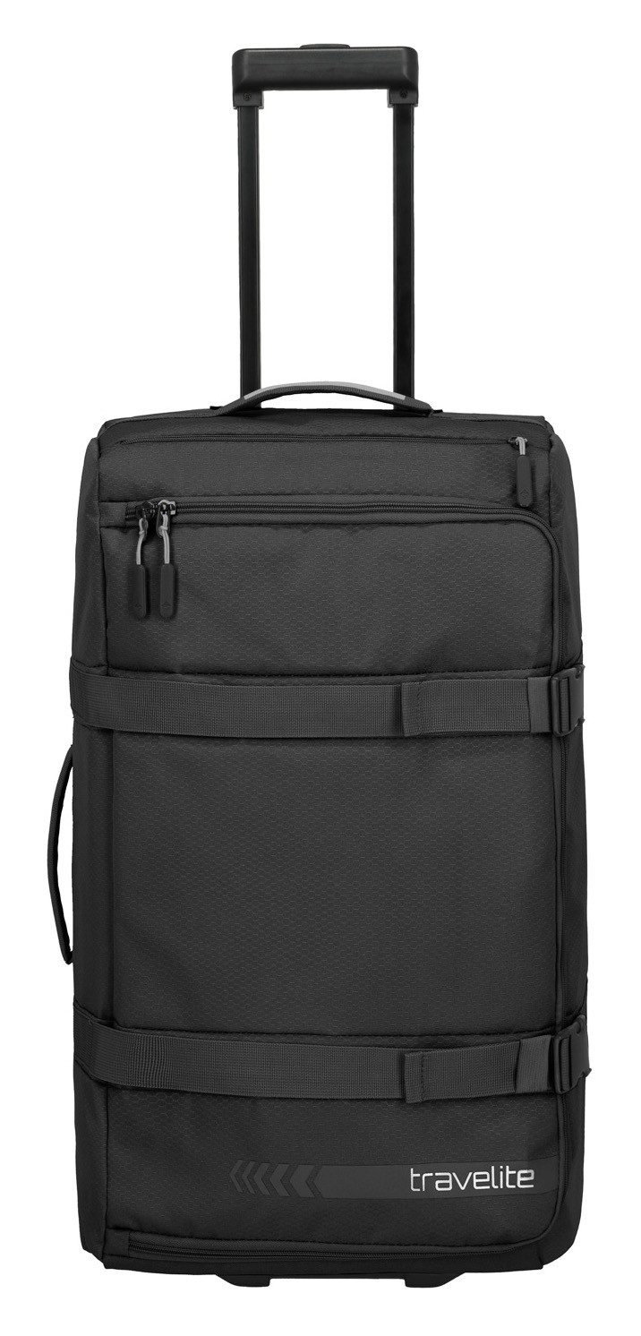 travelite Weichgepäck-Trolley KICK OFF, verschiedene Größen und Farben, 2 Rollen, Reisetasche Reisegepäck Reisekoffer Trolley Freizeittasche