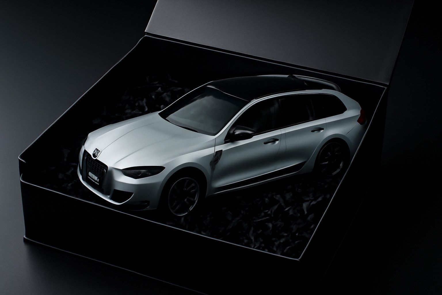 BMW Modellauto BMW Geschenkbox Miniatur M3 Touring G81 1:18 Modellauto Geschenkidee, (1-tlg)