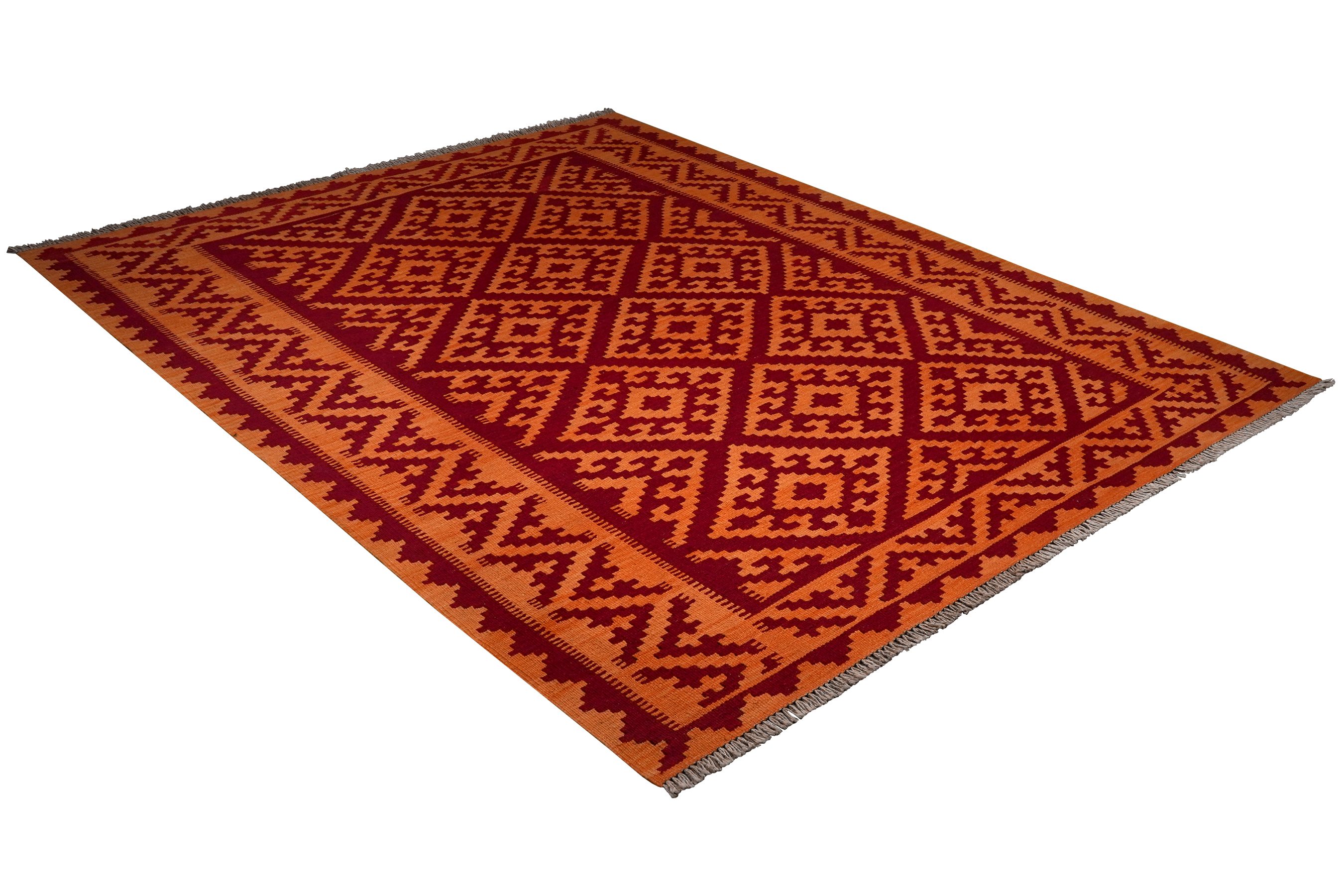 Rugtales Teppich Kelim Gashgai 248x183cm, Rechteck, Handgemachtes Unikat, nachhaltig und fair gefertigt