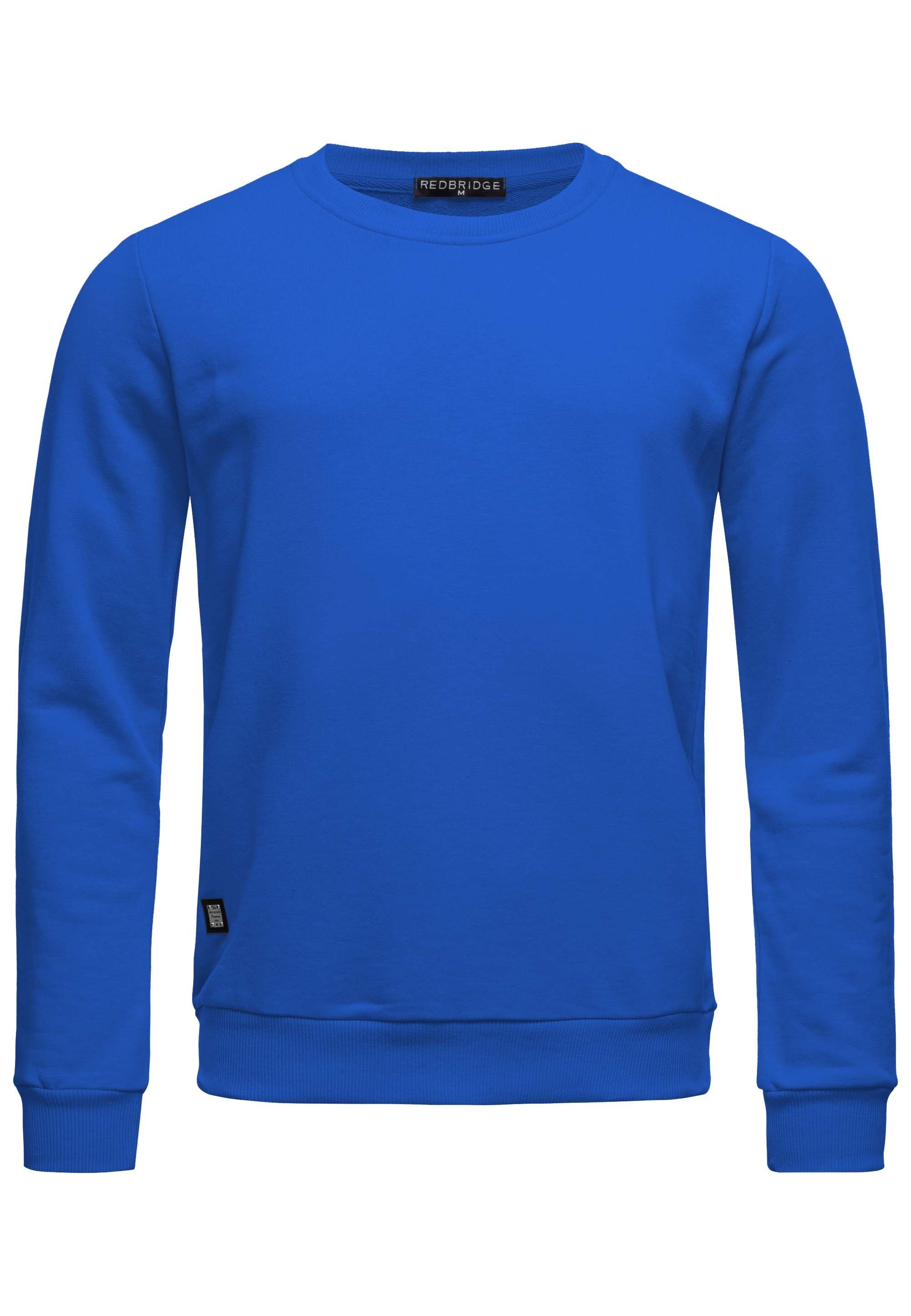 RedBridge Sweatshirt Basic Langarmshirt - Rundhals, regular fit, vielseitig günstig online kaufen