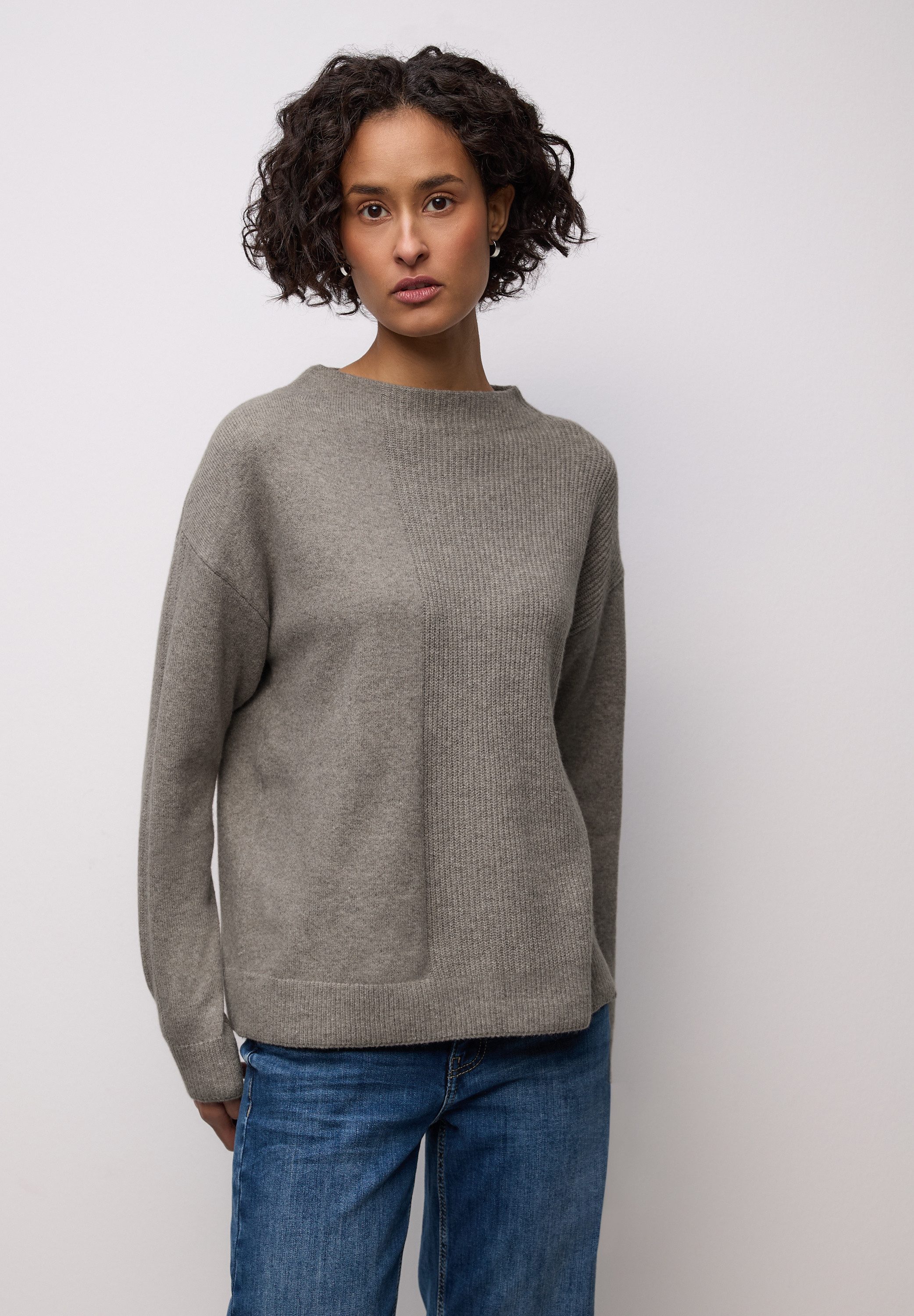 STREET ONE Pullunder aus Baumwolle mit Stretchanteil