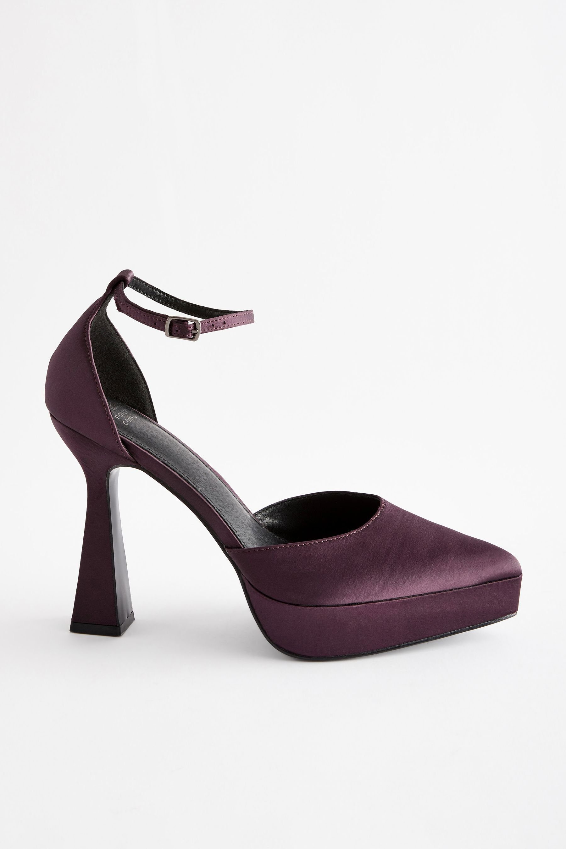 Next Forever Comfort® Schuh mit hoher Plateausohle Keilsandalette (1-tlg) Plum Purple