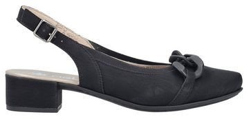 Rieker Slingpumps, Abendschuh, Sommerschuh, Blockabsatz, mit verstellbarem Riemchen