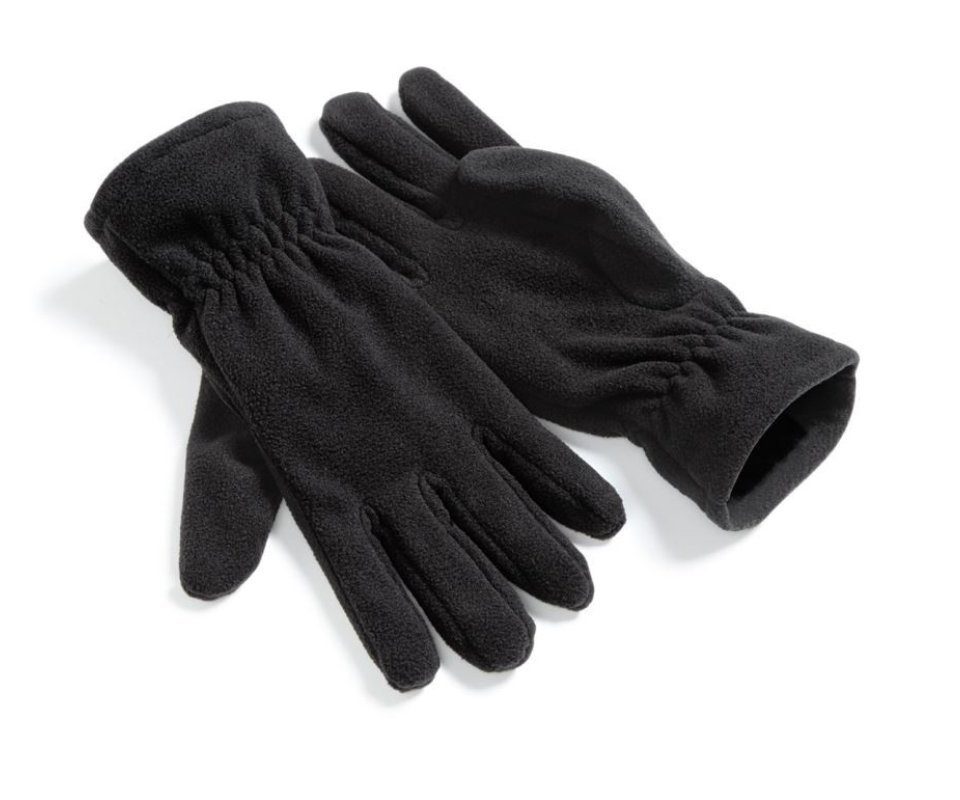 Herren Ski Fleecehandschuhe Beechfield® Winter Fleece Damen Handschuhe