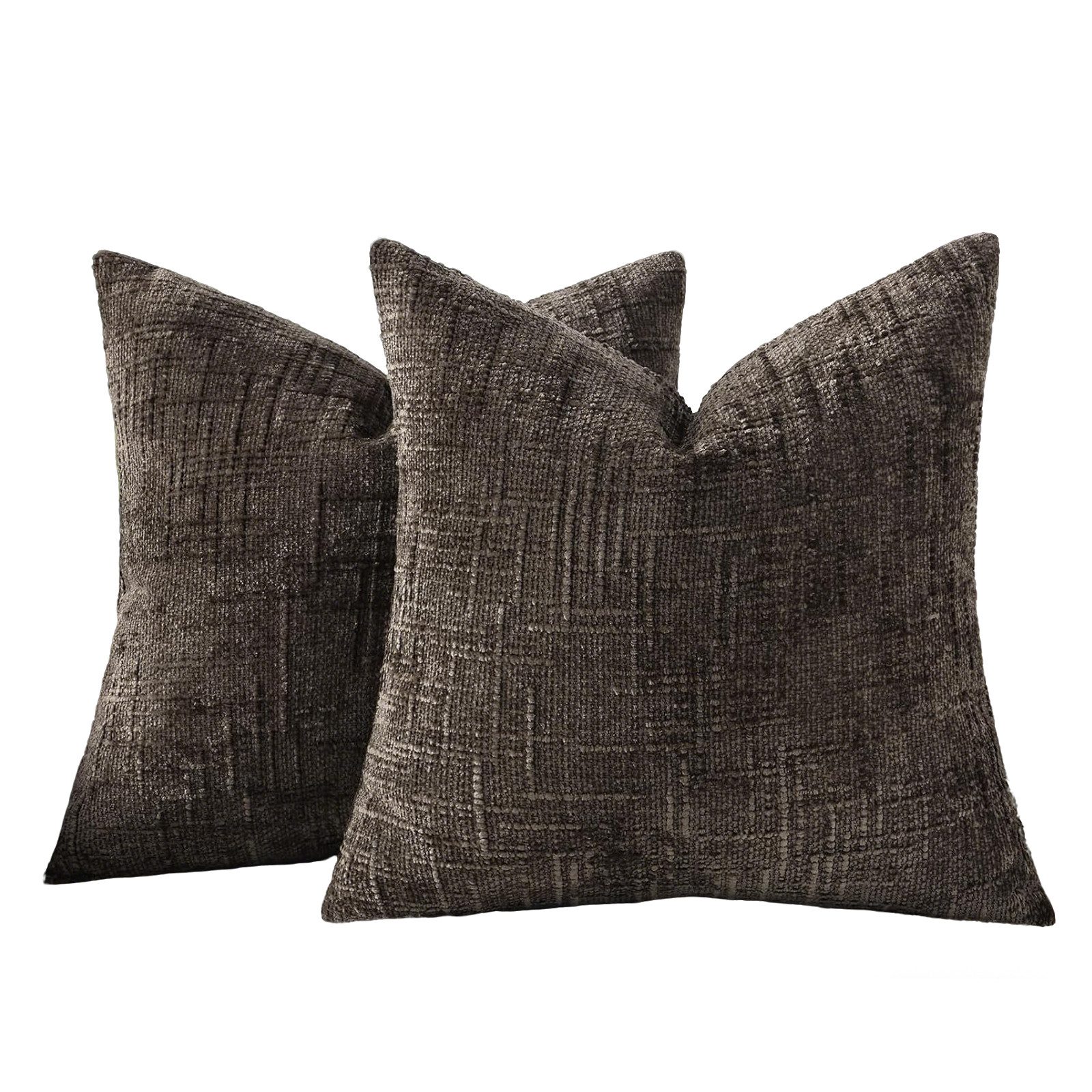 Diwzbyn Kissenbezug Chenille Kissenbezug, Bambusstruktur Kissenbezug, (1 Stück), Boho Dekokissenbezug, geeignet für Bett, Sofa, Wohnzimmer