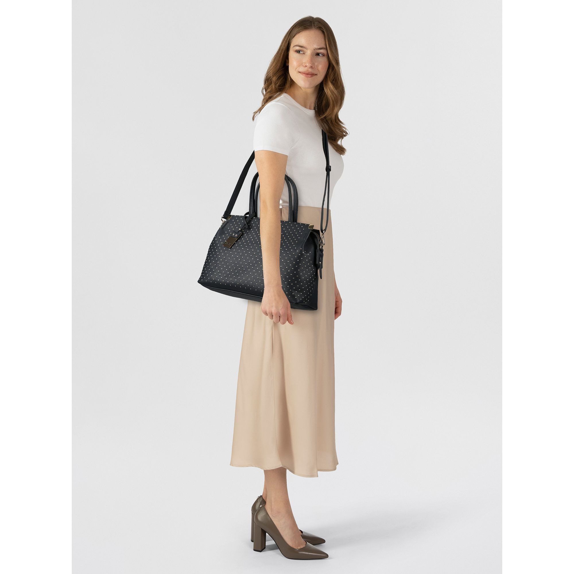 Gabor Schultertasche Gela Premium, Polyurethan