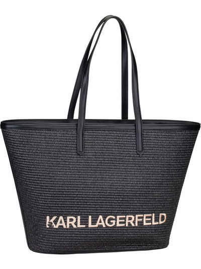 KARL LAGERFELD Shopper K/Essential Raffia 241W3027