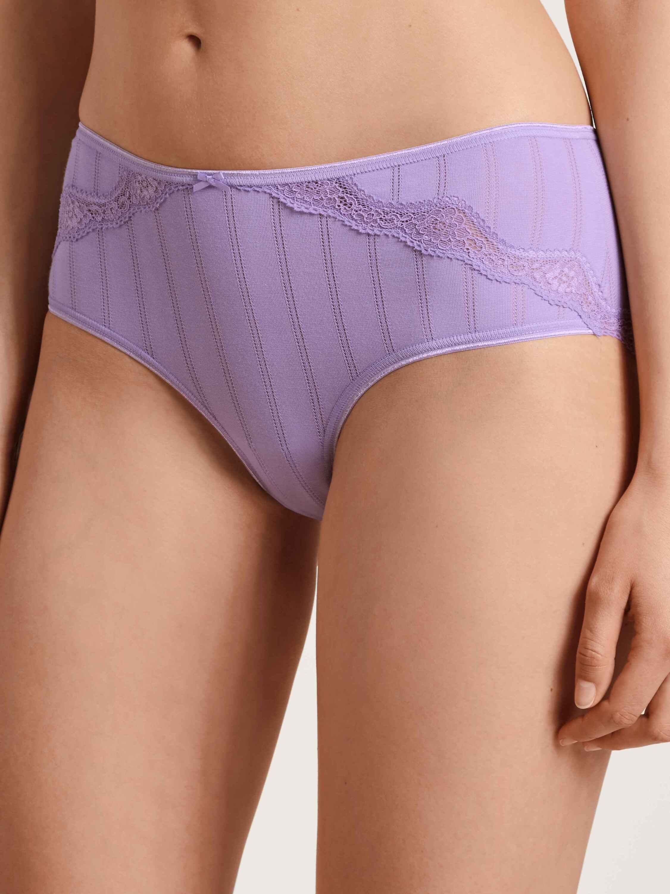CALIDA Hüftpanty lavender digital Panty, regular cut (1-St)