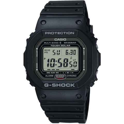 CASIO G-SHOCK Funkchronograph GW-5000U-1ER, Solaruhr, Armbanduhr, Herrenuhr, digital, retro,bis 20 bar wasserdicht