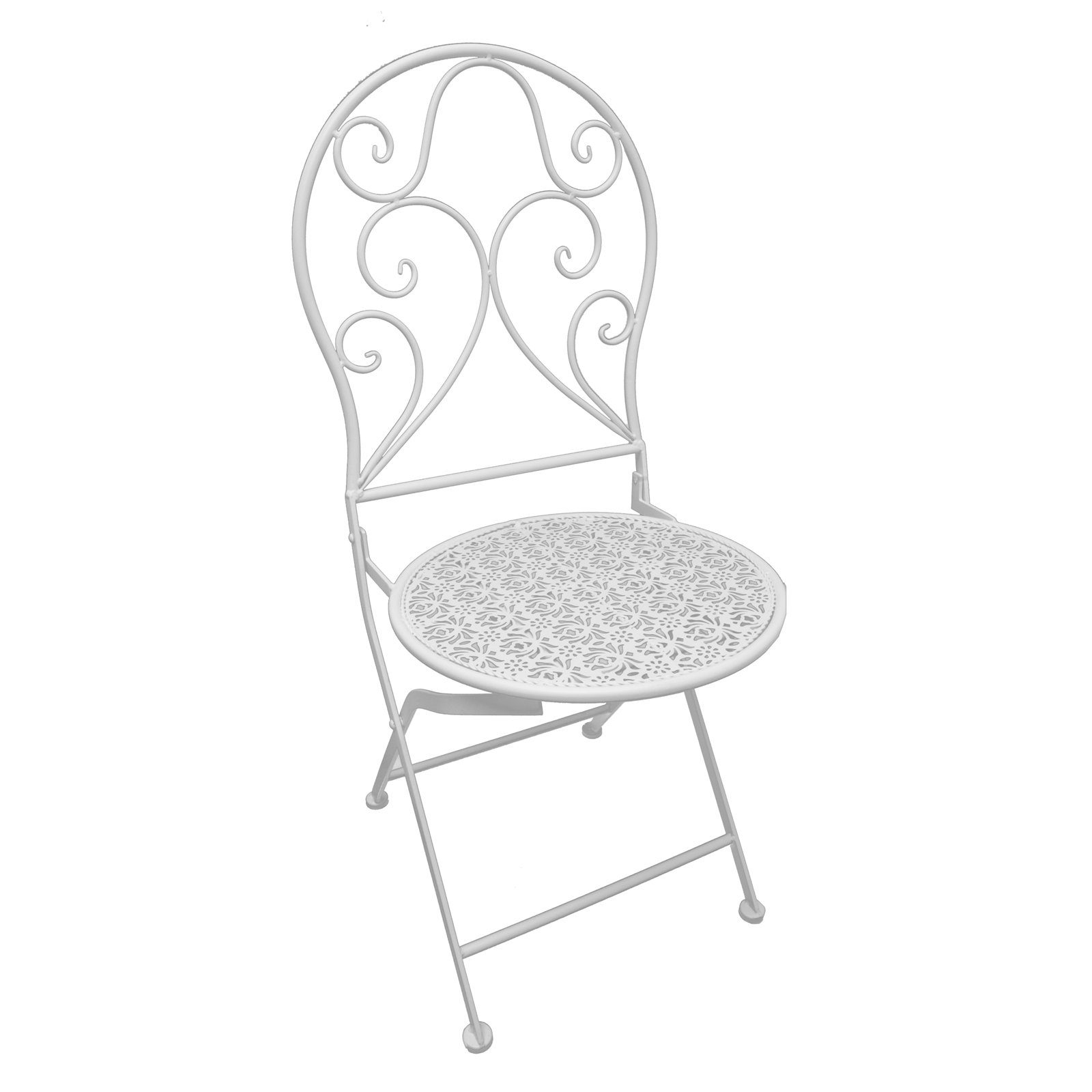 HTI-Line Gartenstuhl Gartenstuhl 2er-Set Lani Weiß (Set, 2 St), Metallstuhl günstig online kaufen