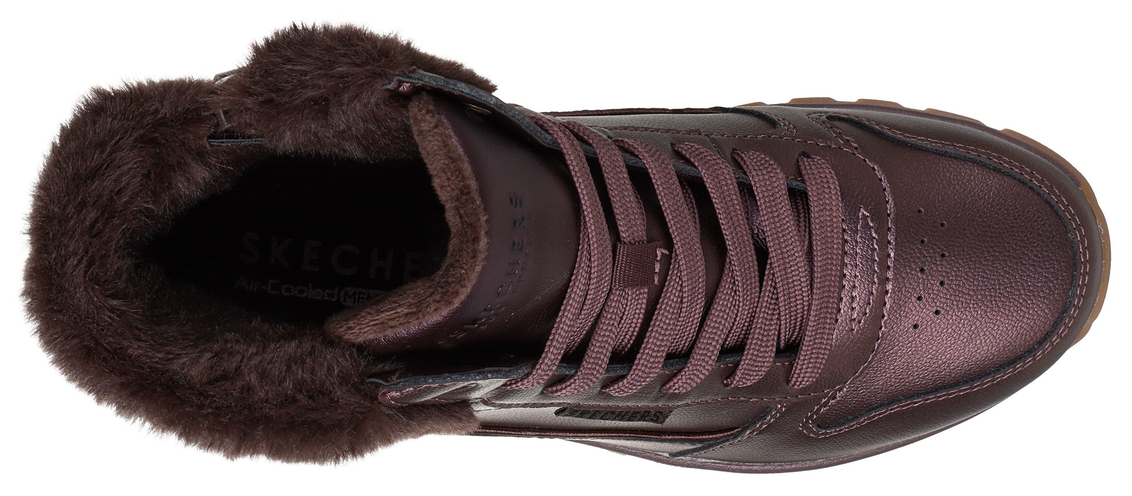 Skechers UNO RUGGED - GALACTIC HEIGHTS Winterboots Schnürboots, Sneaker mit Keilabsatz