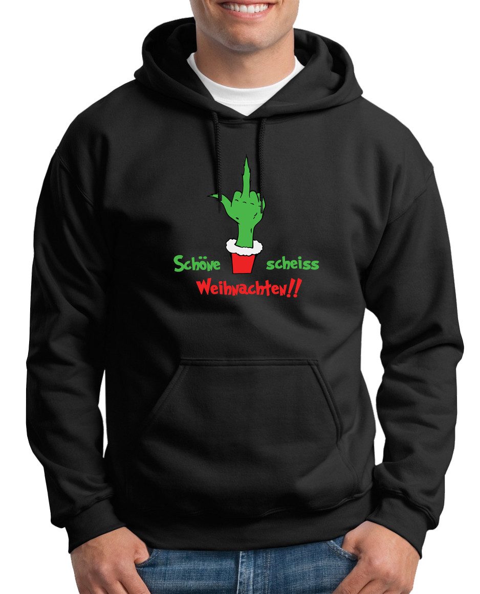 TShirt-People Kapuzenpullover Hoody Schöne scheiss Weihnachten