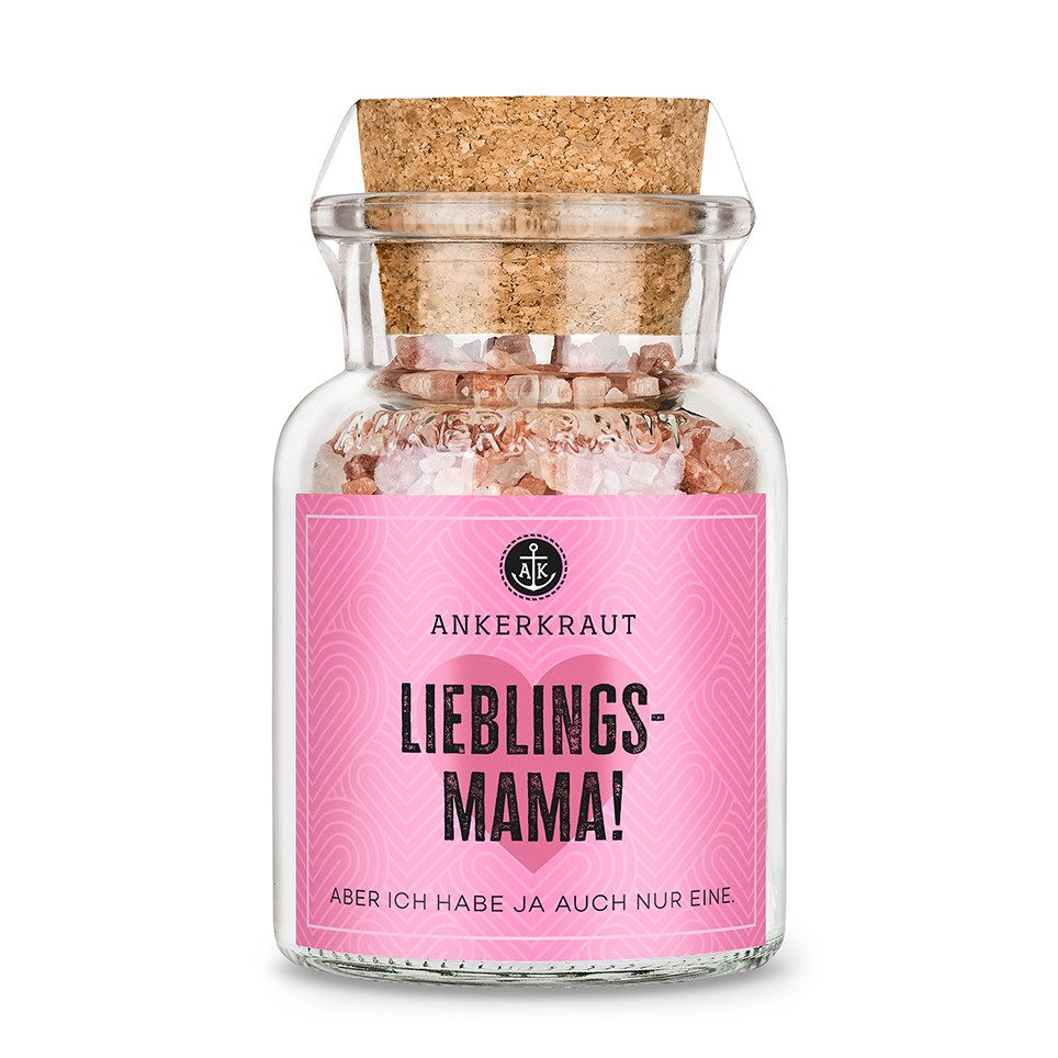 Ankerkraut Gewürz Lieblingsmama, 165g im Korkenglas, Ankerkraut Lieblingsmama Gewürzgeschenk - Gewürzmischung Anlass