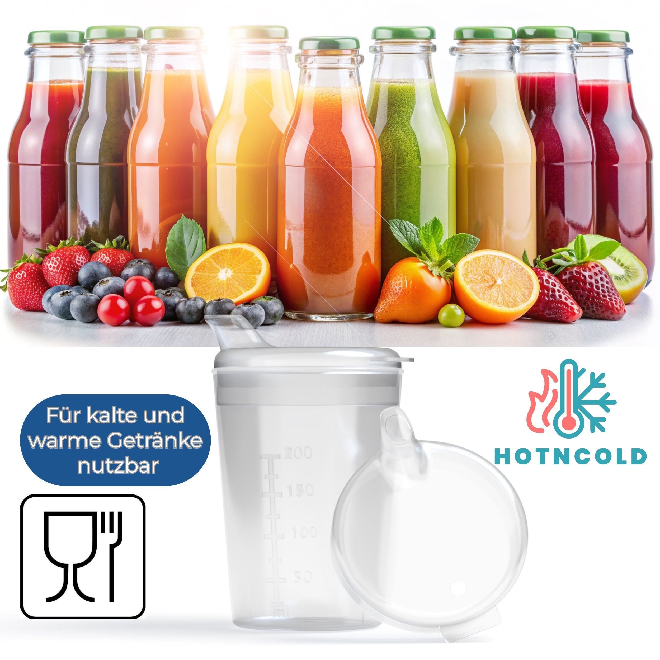 Horn Medical Schnabelbecher 3er Pack Horn Medical Schnabelbecher /Trinkhilfe -Farbe wählbar-, 3-tlg., lebensmittelechtes Polypropylen (PP), bunte & leicht erken – Bild 5 von 5