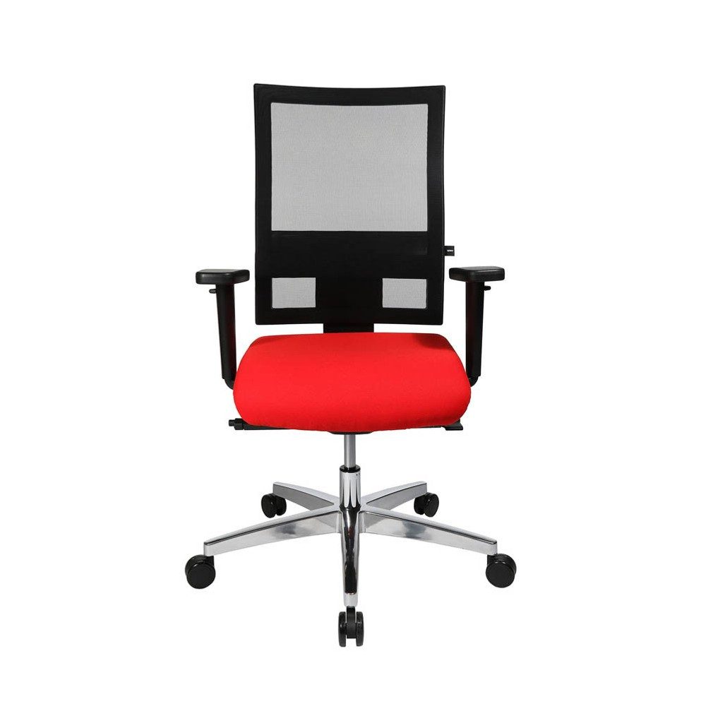 TOPSTAR Bürostuhl 1 Stuhl Bürostuhl Profi Net 11 - rot/schwarz