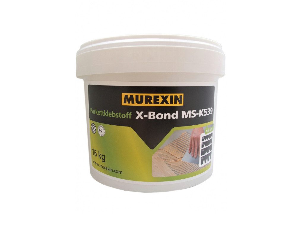 MUREXIN Verlegeset Parkettklebstoff X-Bond MS-K539 für Massivdiele und Parkett