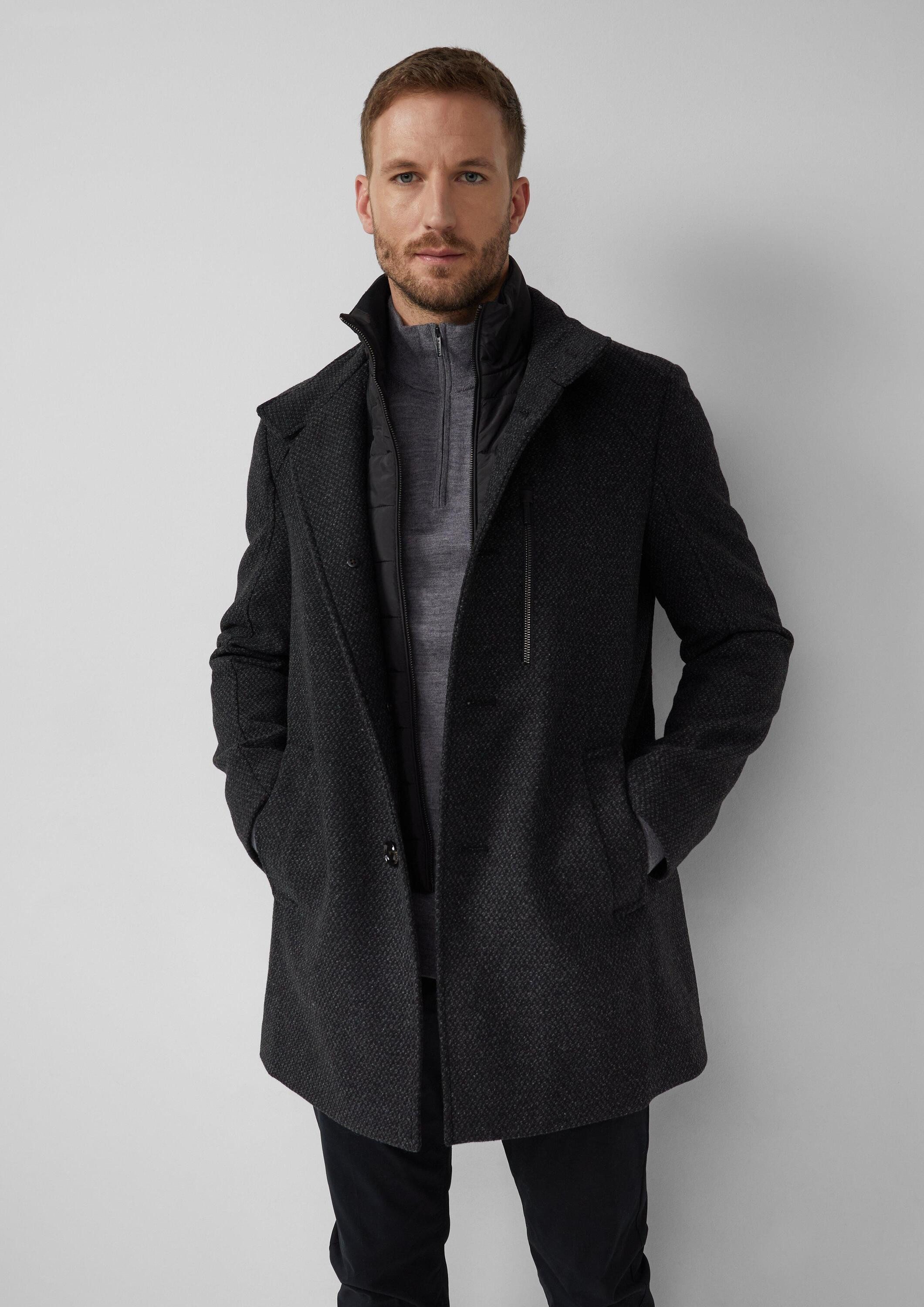 s.Oliver Funktionsmantel Outdoor-Mantel Klassischer Mantel mit herausnehmbarem Insert