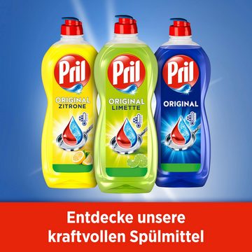 PRIL Original Limette 675 ml Geschirrspülmittel (1-St. Handgeschirrspülmittel mit höchster Fettlösekraft)
