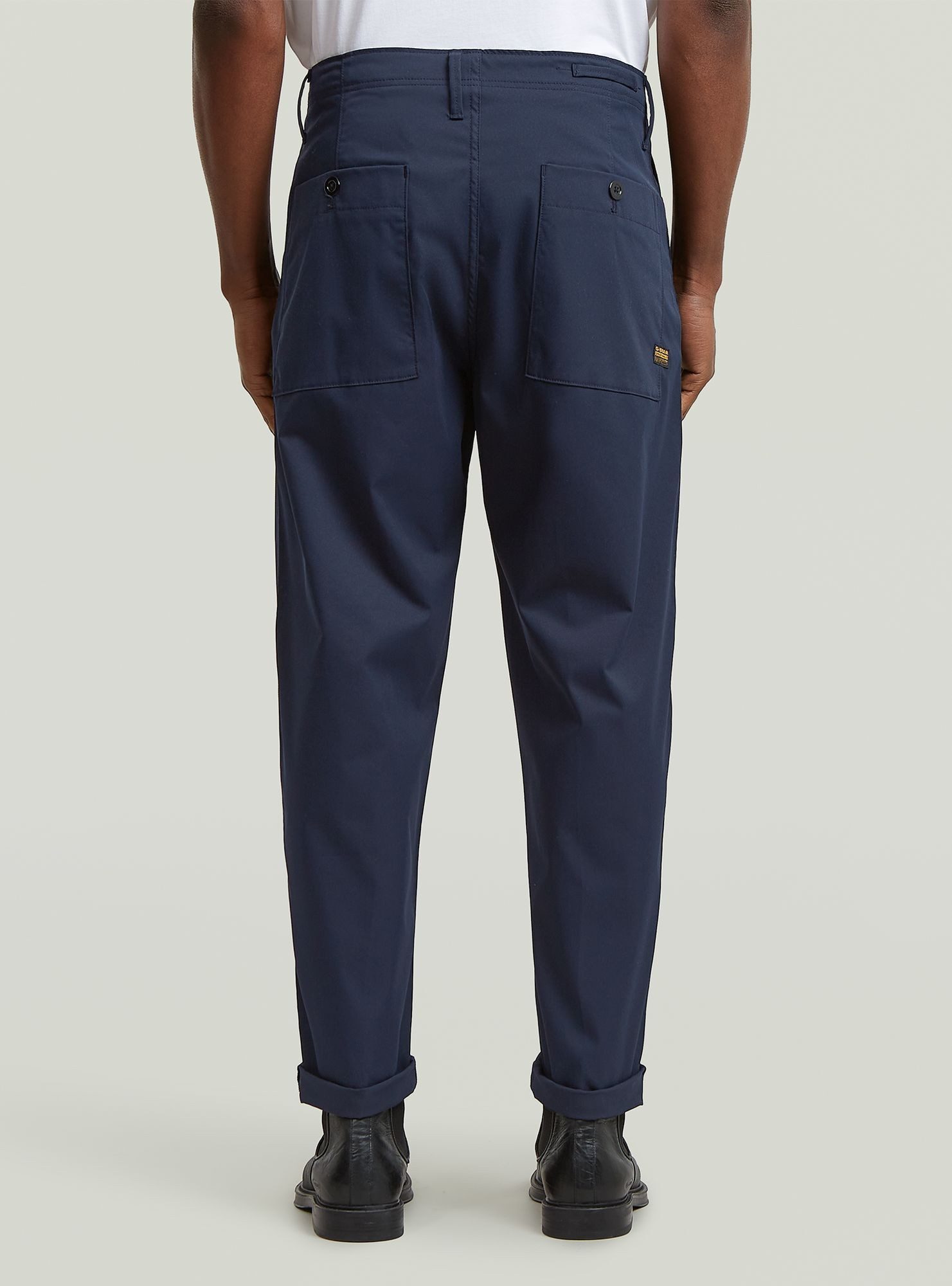 G-STAR Chinohose Pleated Chino Relaxed Tapered günstig online kaufen
