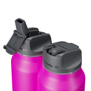 HidrateSpark Trinkflasche Hidrate Spark Pro Straw 32 Oz - Smarte Trinkflasche, ca 940ml, Trinkerinnerung, APP gesteuert