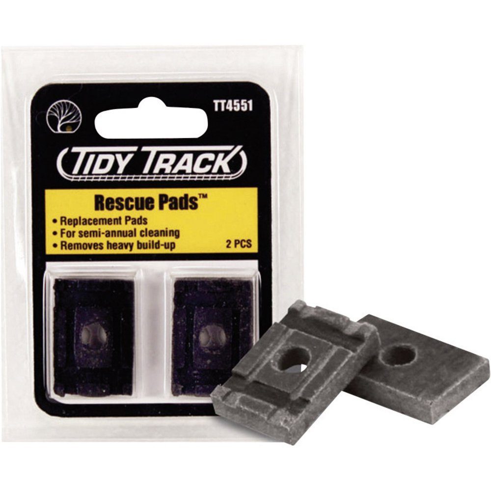 Woodland Scenics Modelleisenbahn-Werkzeug Woodland Scenics WTT4551 0, H0, N, TT Schienen Reinigungs-Pads 2 St.
