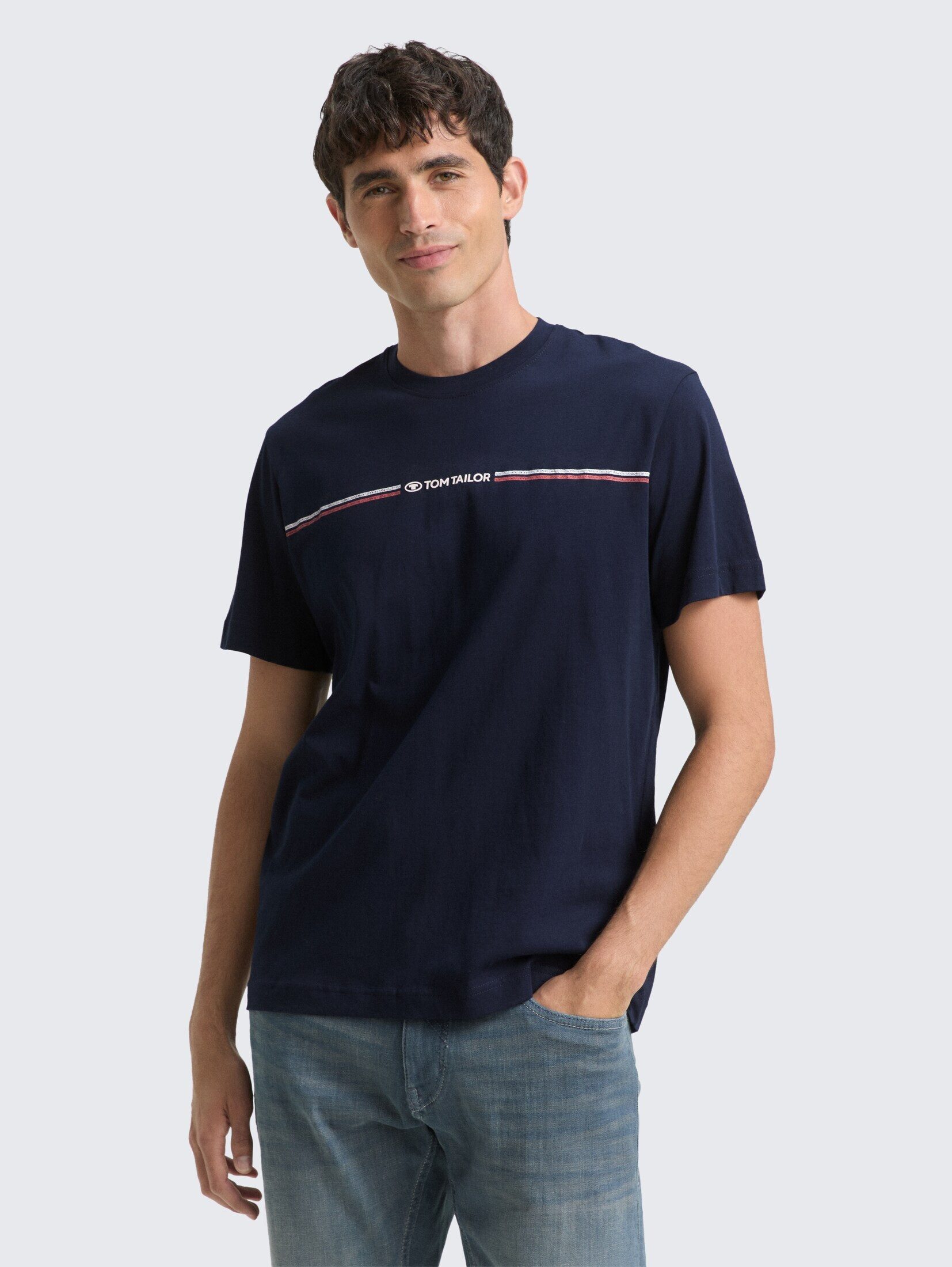 TOM TAILOR T-Shirt T-Shirt T-Shirt mit Print günstig online kaufen