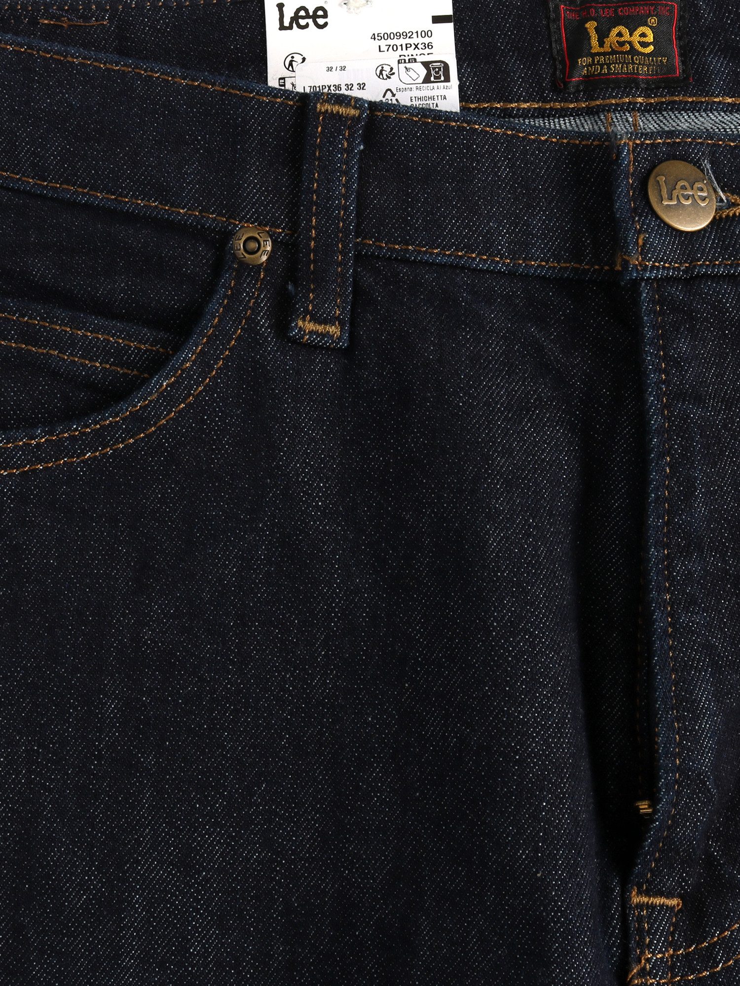 Slim-fit-Jeans schmale, gerade Beinform - RIDER RINSE