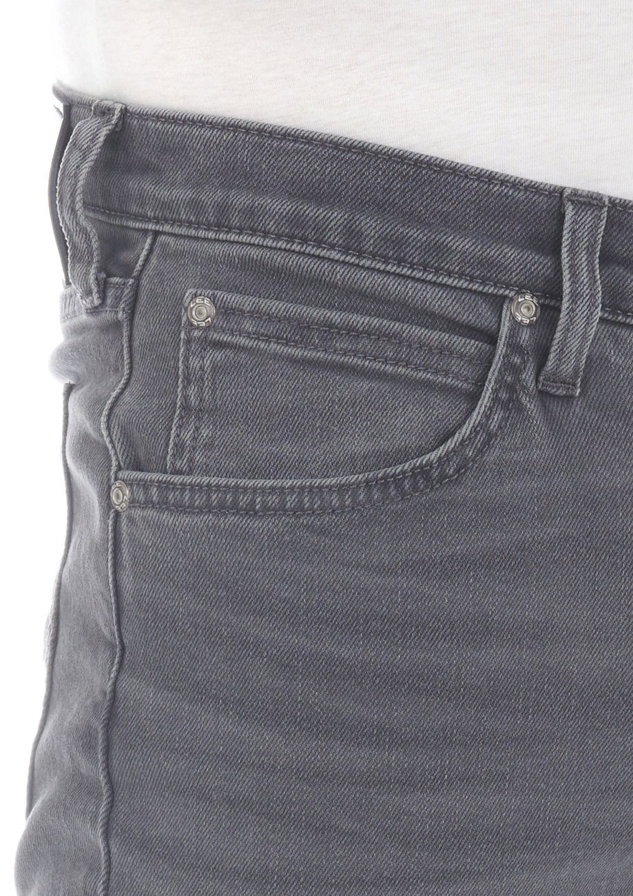 Lee® Straight-Jeans Herren Regular Daren mit Grey Stretch (LSS3PCQG3) Jeanshose Denim Fit Zip Fly Hose Light
