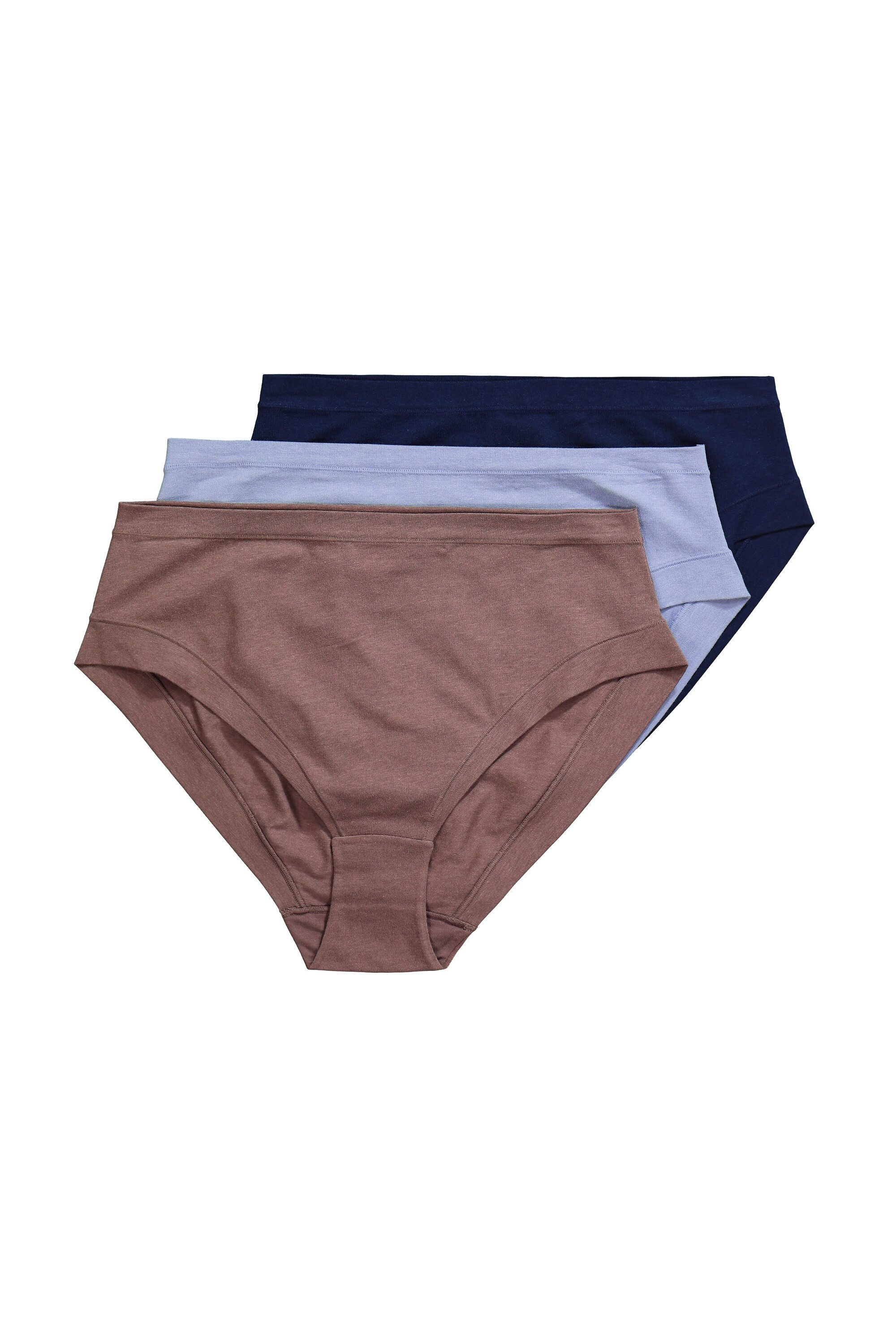 Ulla Popken Midislip Midislips 3er-Pack extraweich