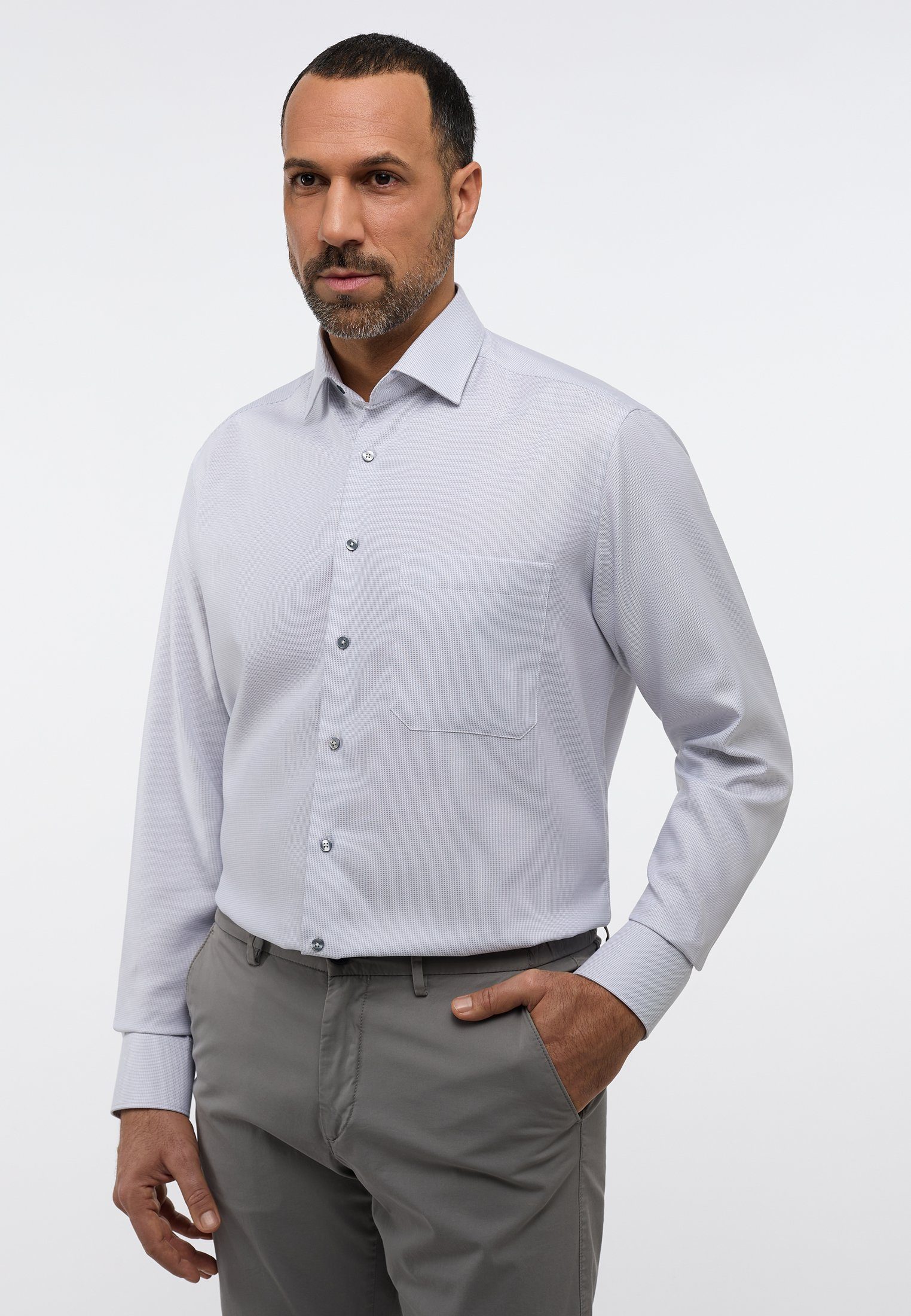 Eterna Langarmhemd COMFORT FIT NON IRON günstig online kaufen