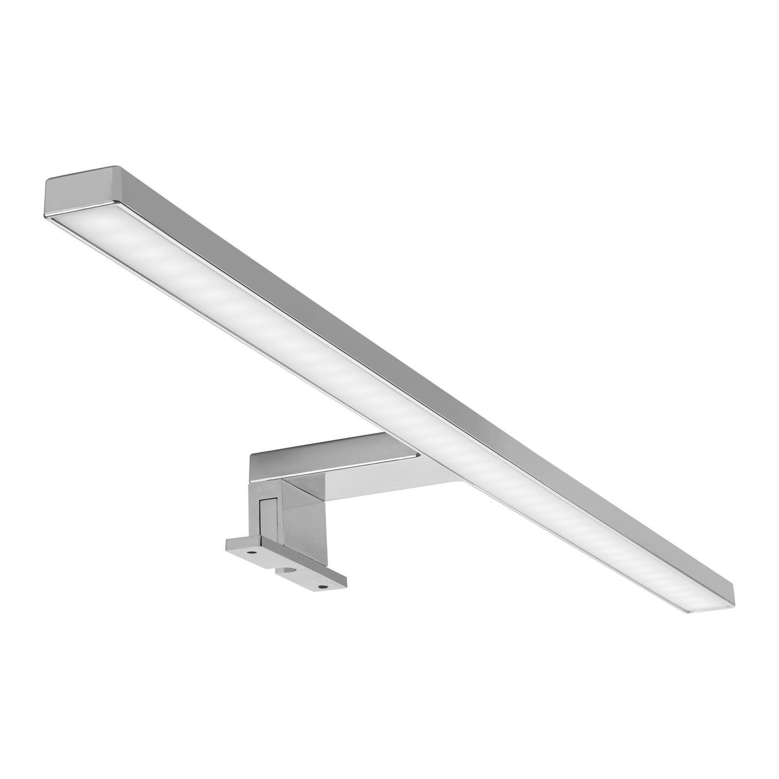 SO-TECH® LED Spiegelleuchte Aufbauleuchte SKY Schrankleuchte fürs Bad Hohe Lichtleistung, LED fest integriert, Neutralweiß, Länge 600 mm 230V / 8W chrom poliert