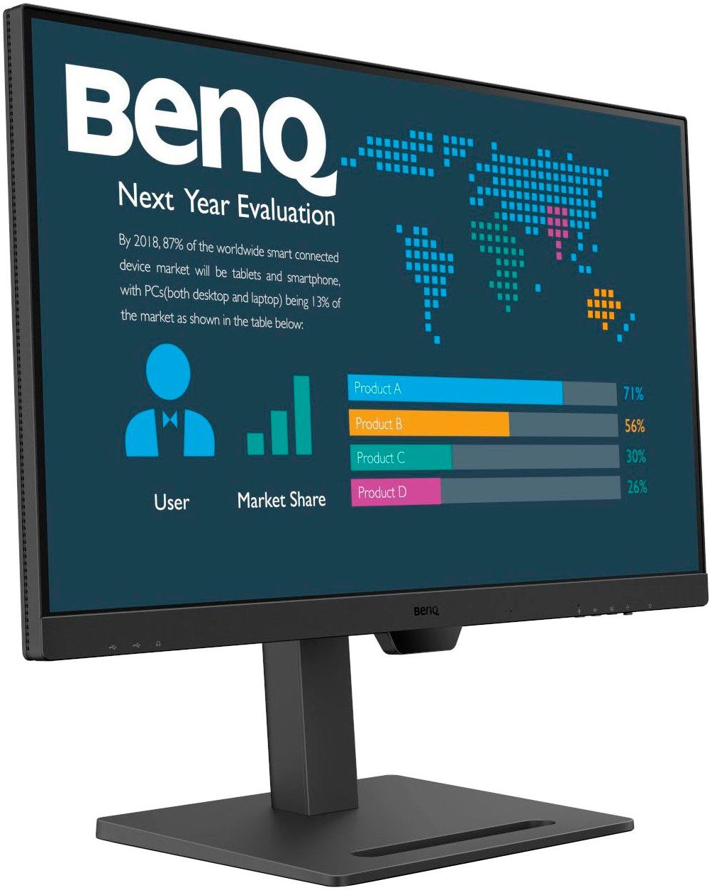BenQ BL2790QT LED-Monitor (68,6 cm/27)