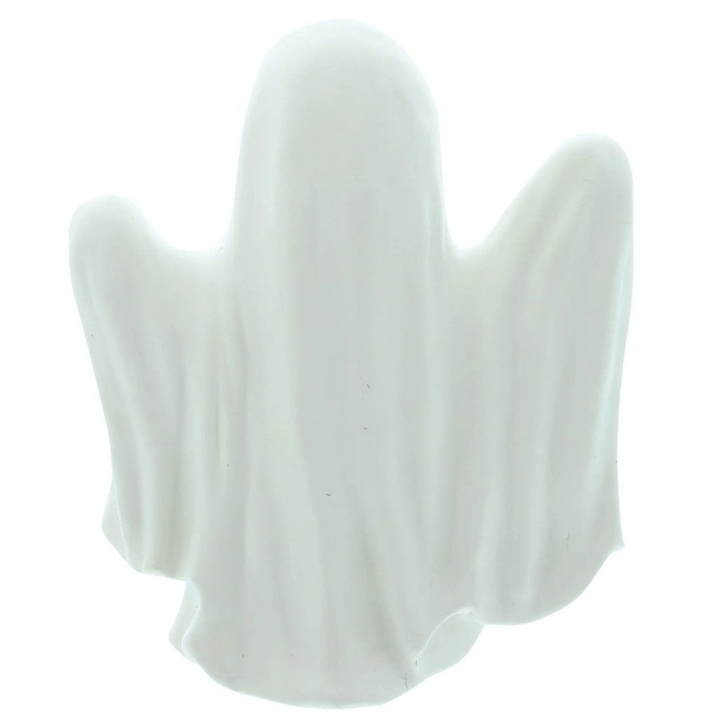 Home-trends24.de LED Dekofigur LED Gespenst Halloween Deko Porzellan Farbwechsel, LED fest integriert