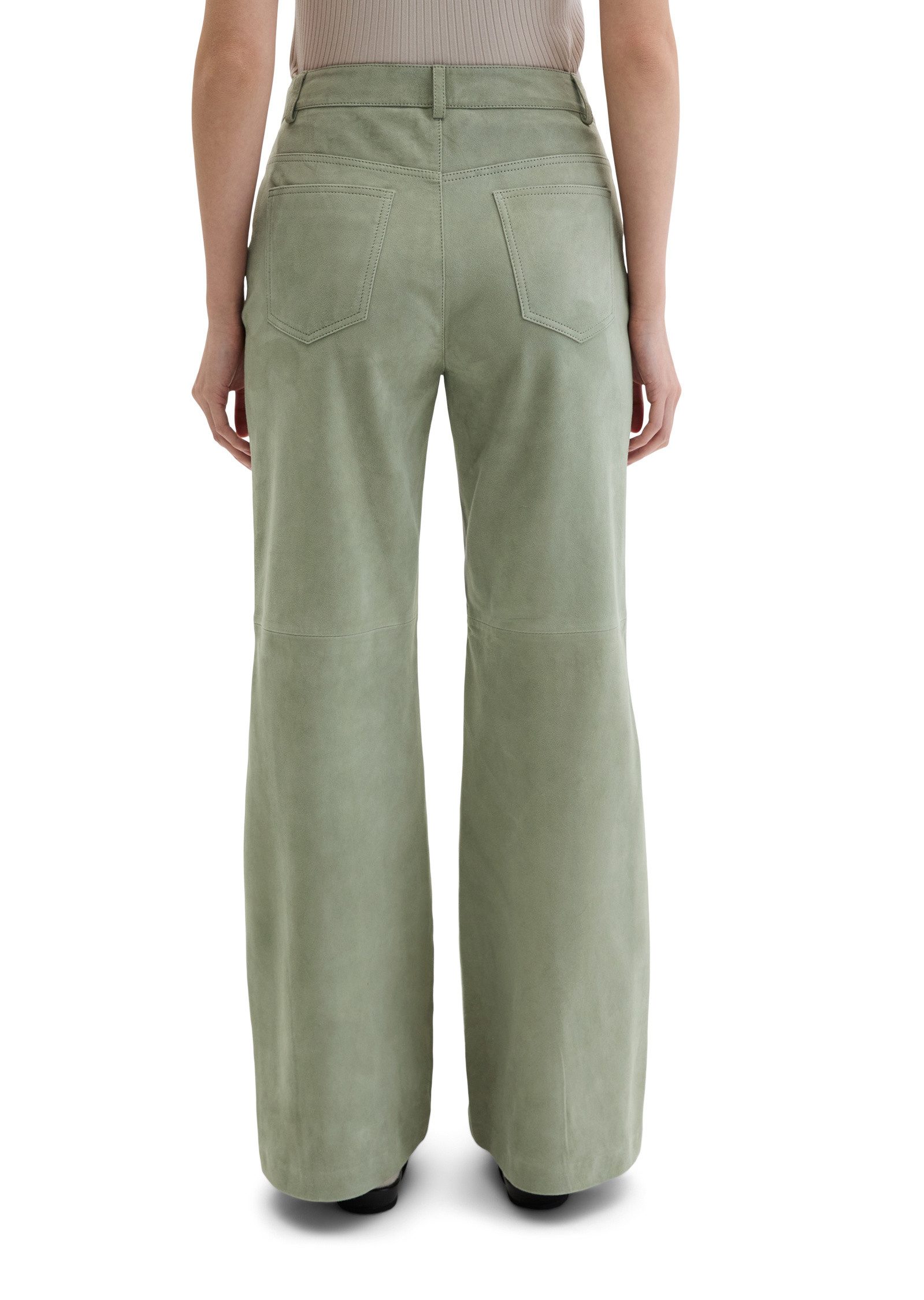 Marc O'Polo Lederhose aus softem Ziegenleder