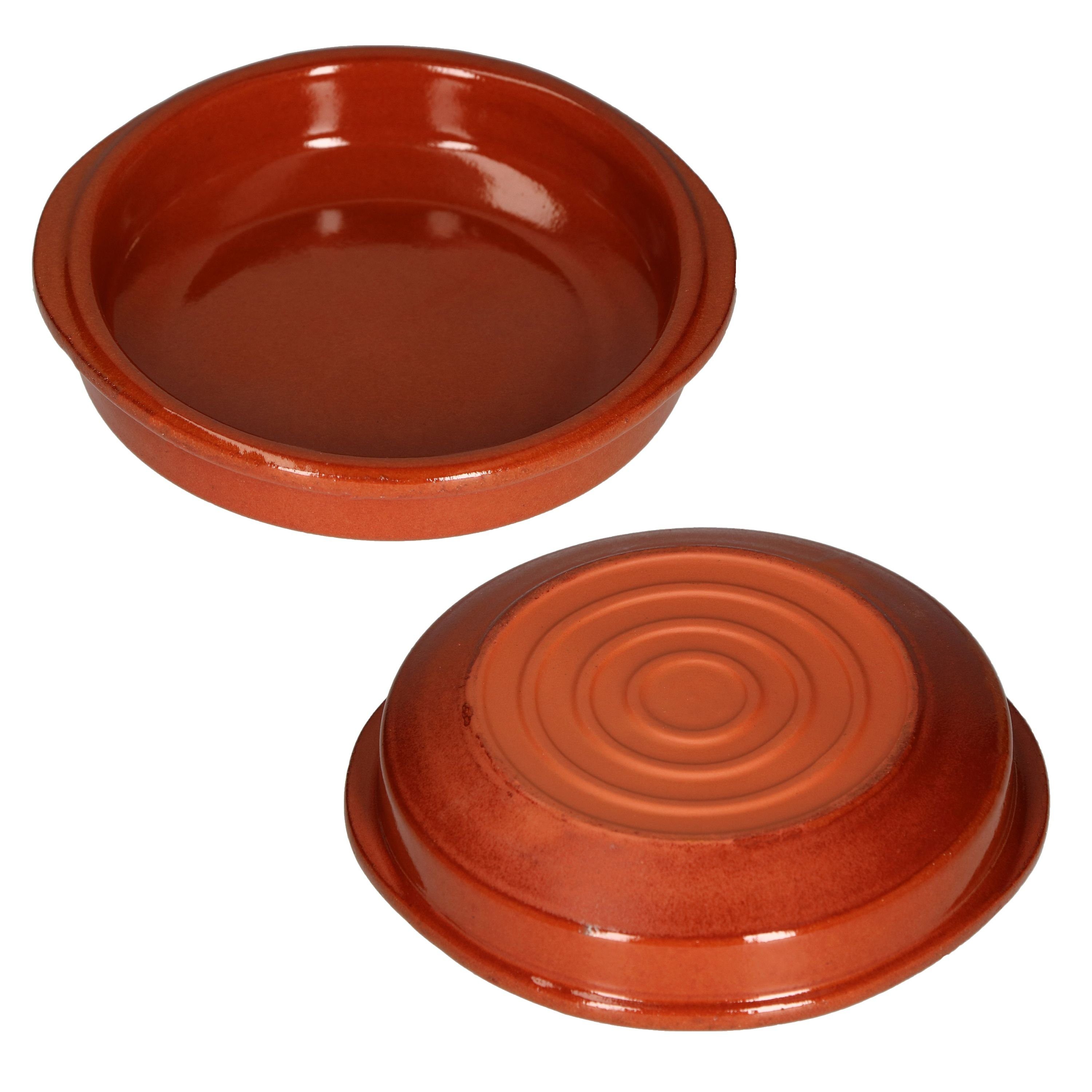 MamboCat Tapas-Schale 12er Set Cazuela Bernd S Ø 12cm Tonschalen mit Griffen, Ton