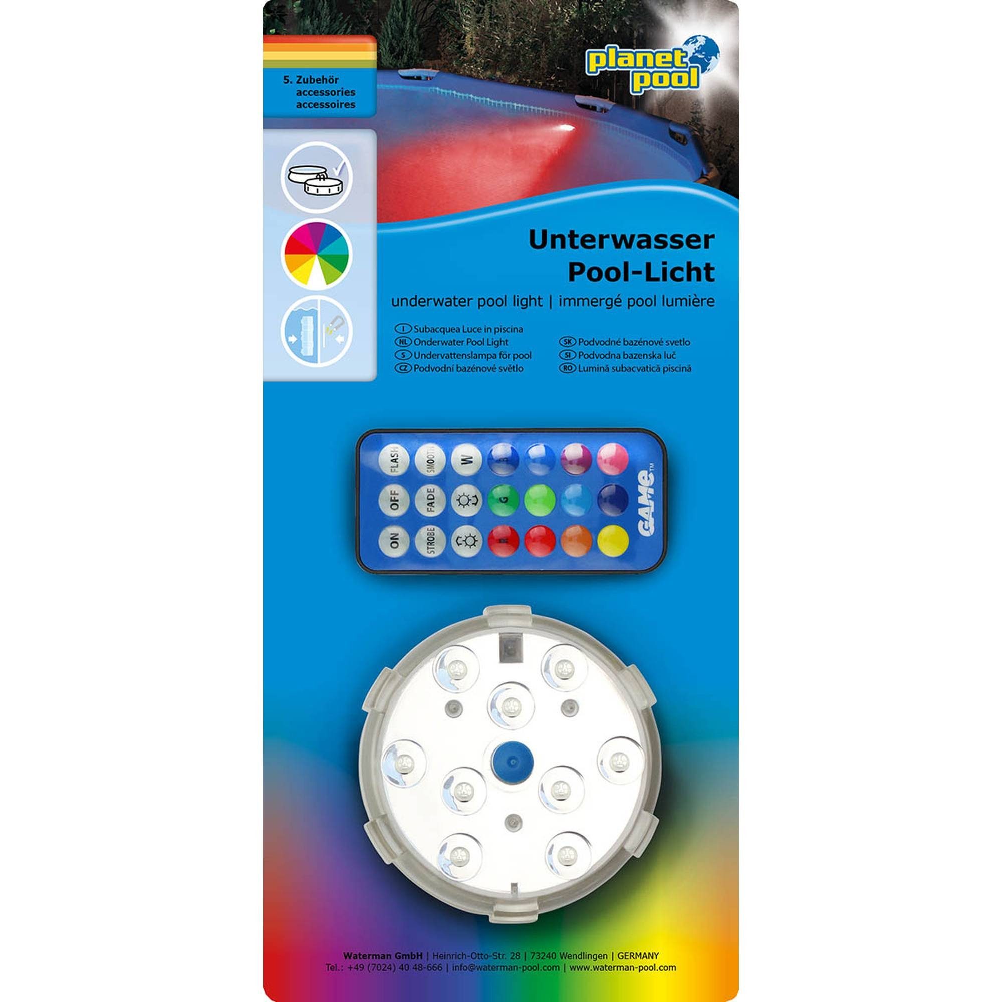 Planet Pool Pool-Lampe Unterwasserlicht 3'' mit günstig online kaufen