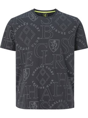 Charles Colby T-Shirt EARL HEBBS im stylischen all-over Print
