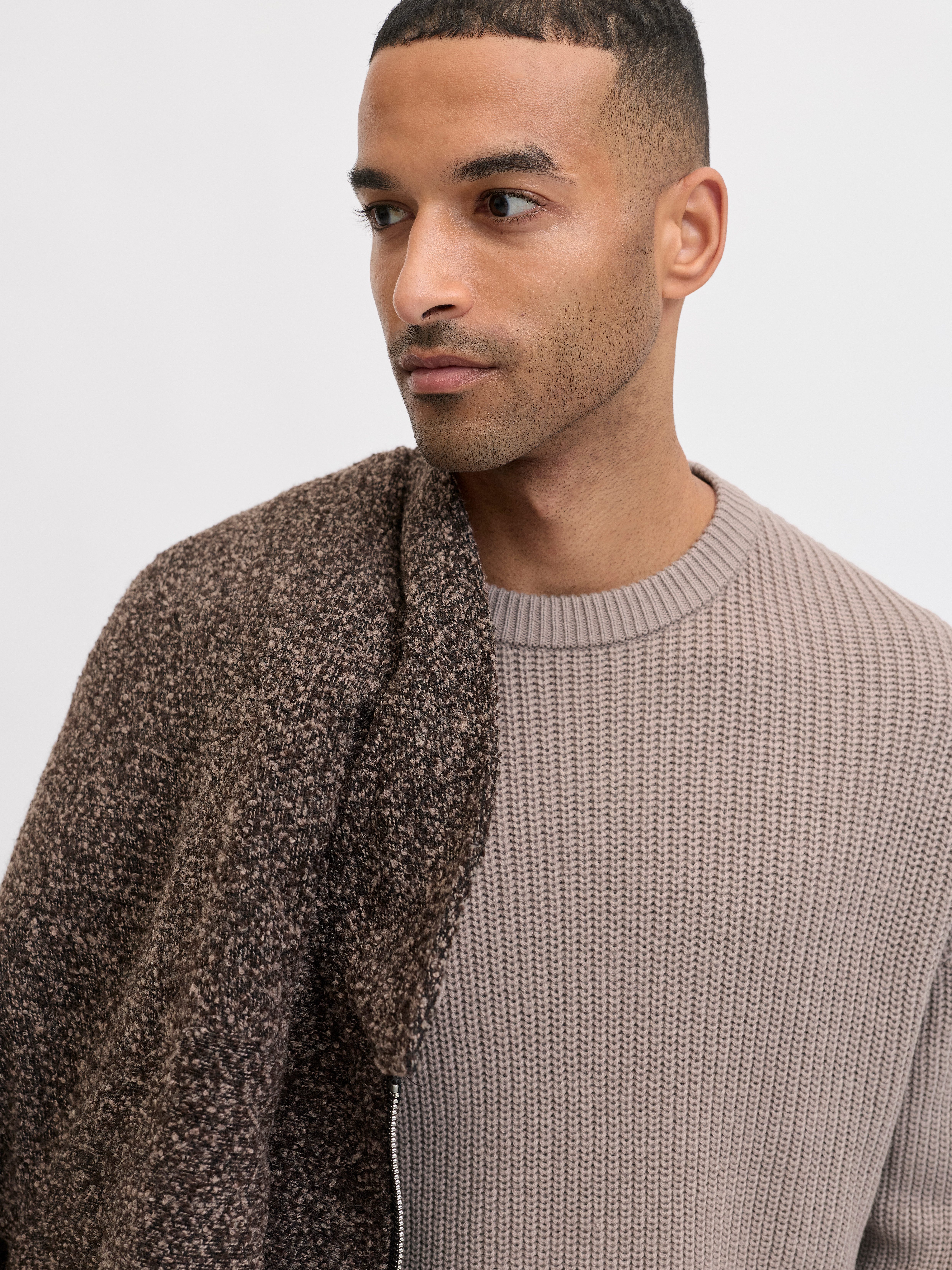 Jack & Jones Rundhalspullover JJKAITO KNIT günstig online kaufen