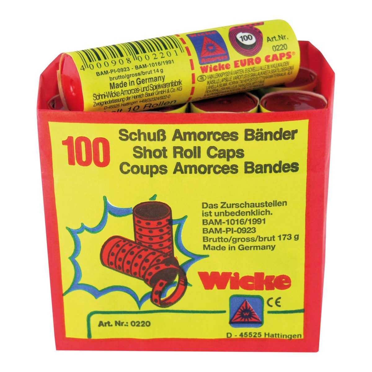Sohni Wicke Druckerband Amorcesbänder 12x10 Bänder á 100 Schuss
