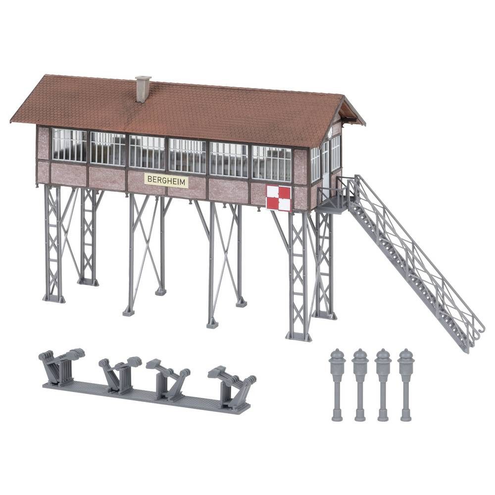 Faller Modelleisenbahn-Set 120090 H0 Stellwerk Bergheim