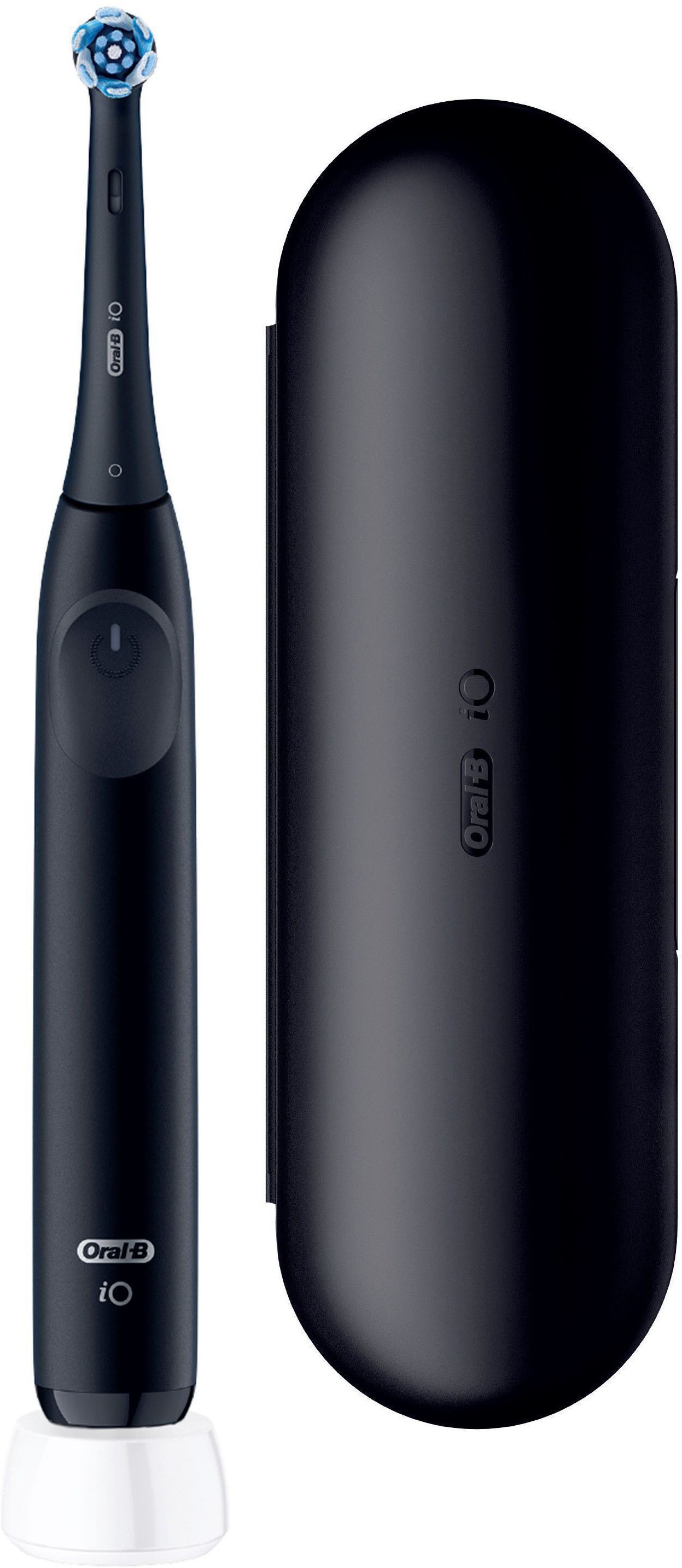 Oral-B Elektrische Zahnbürste iO Series 2, Aufsteckbürsten: 1 St., für die ultimative Reinigung, Reise-Etui