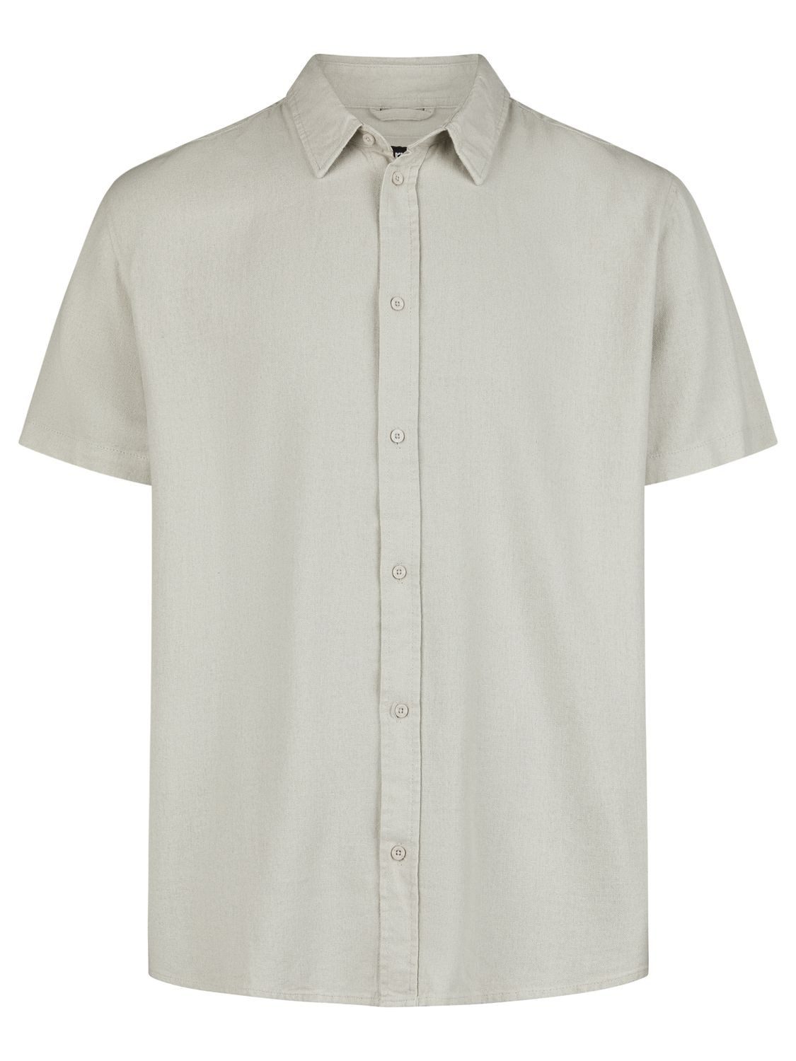 riverso Kurzarmhemd Herren Leinen Hemd RIVEmilio Regular Fit (1-tlg)