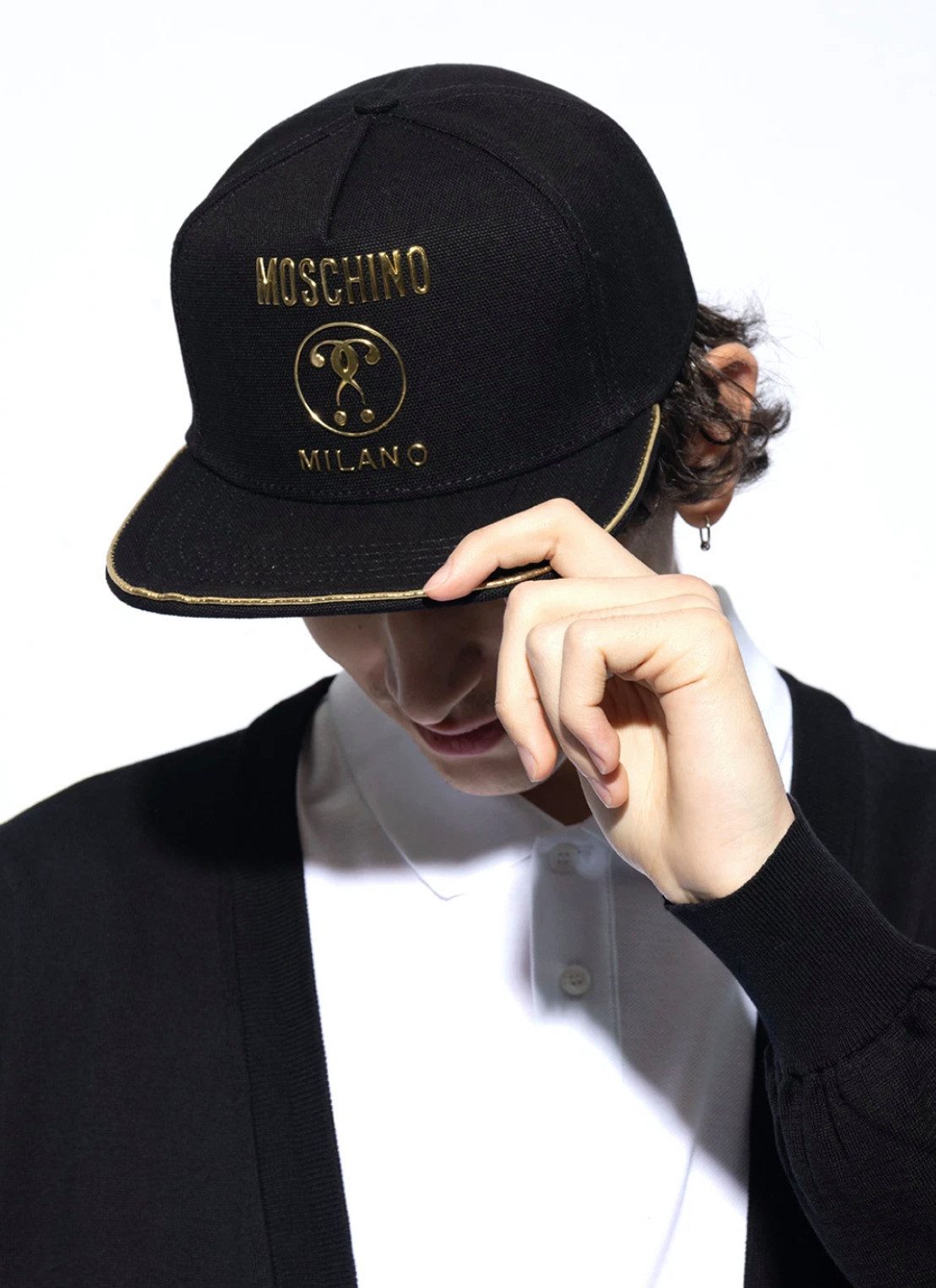 Moschino Baseball Cap Milano Couture Kappe Vielseitig kombinierbar von Streetwear bis Smart Casual