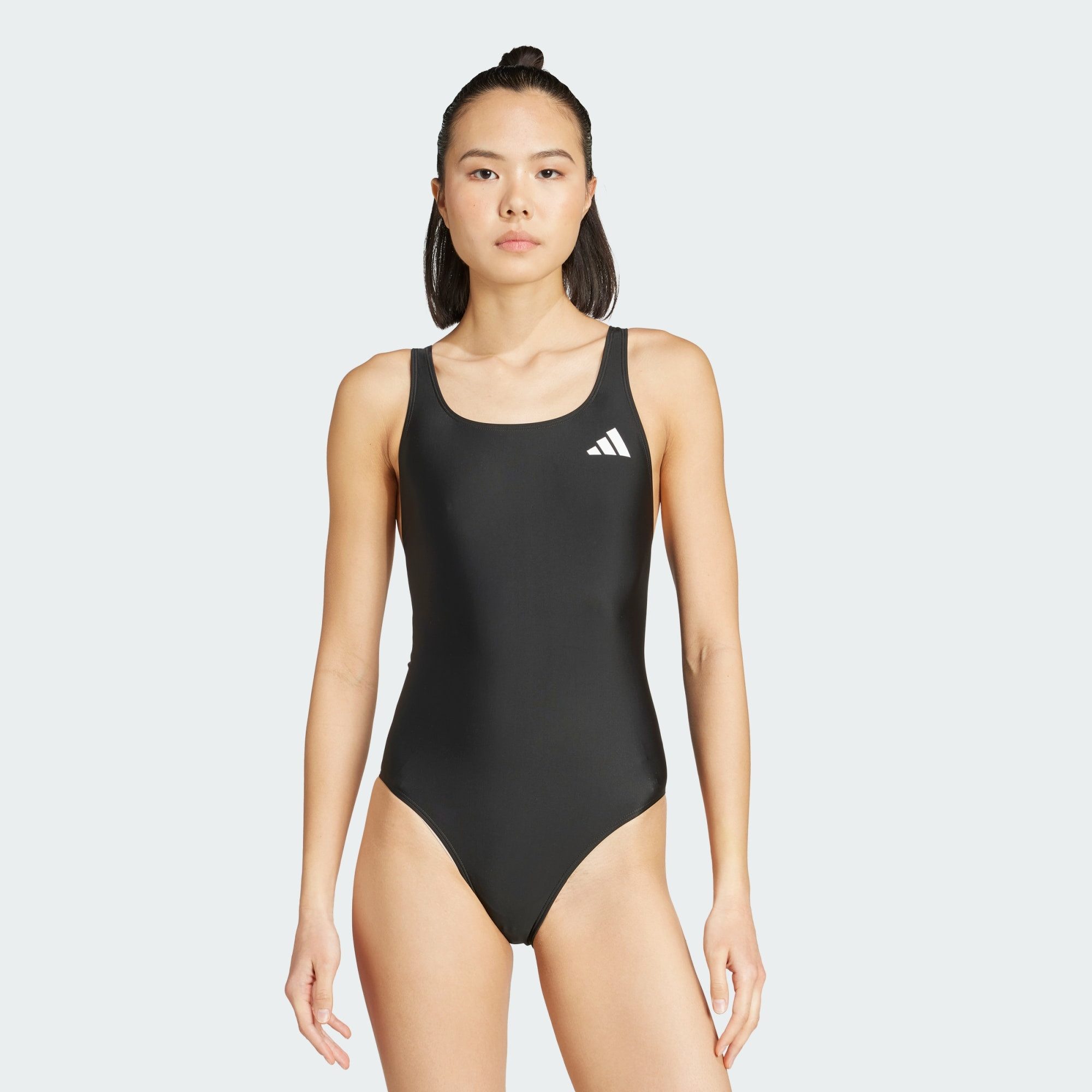 adidas Performance Badeanzug BADEANZUG MIT V-FÖRMIGEM RÜCKENDESIGN (1-St)