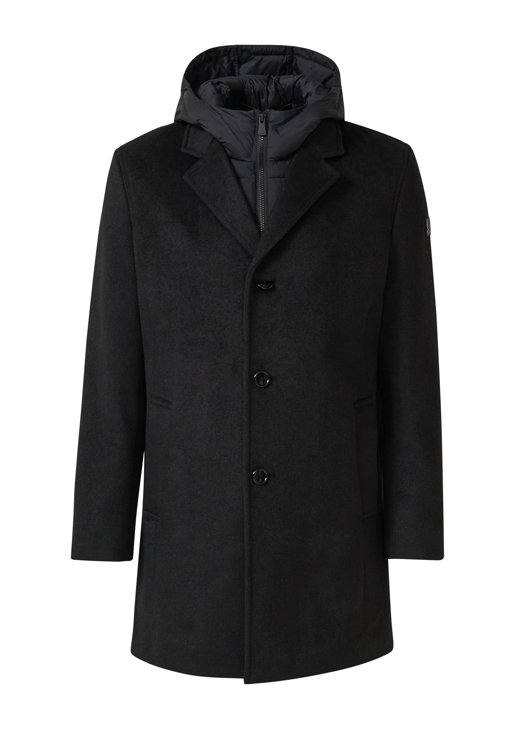 s.Oliver Funktionsmantel Outdoor-Mantel Klassischer Wollmix-Mantel mit abne günstig online kaufen